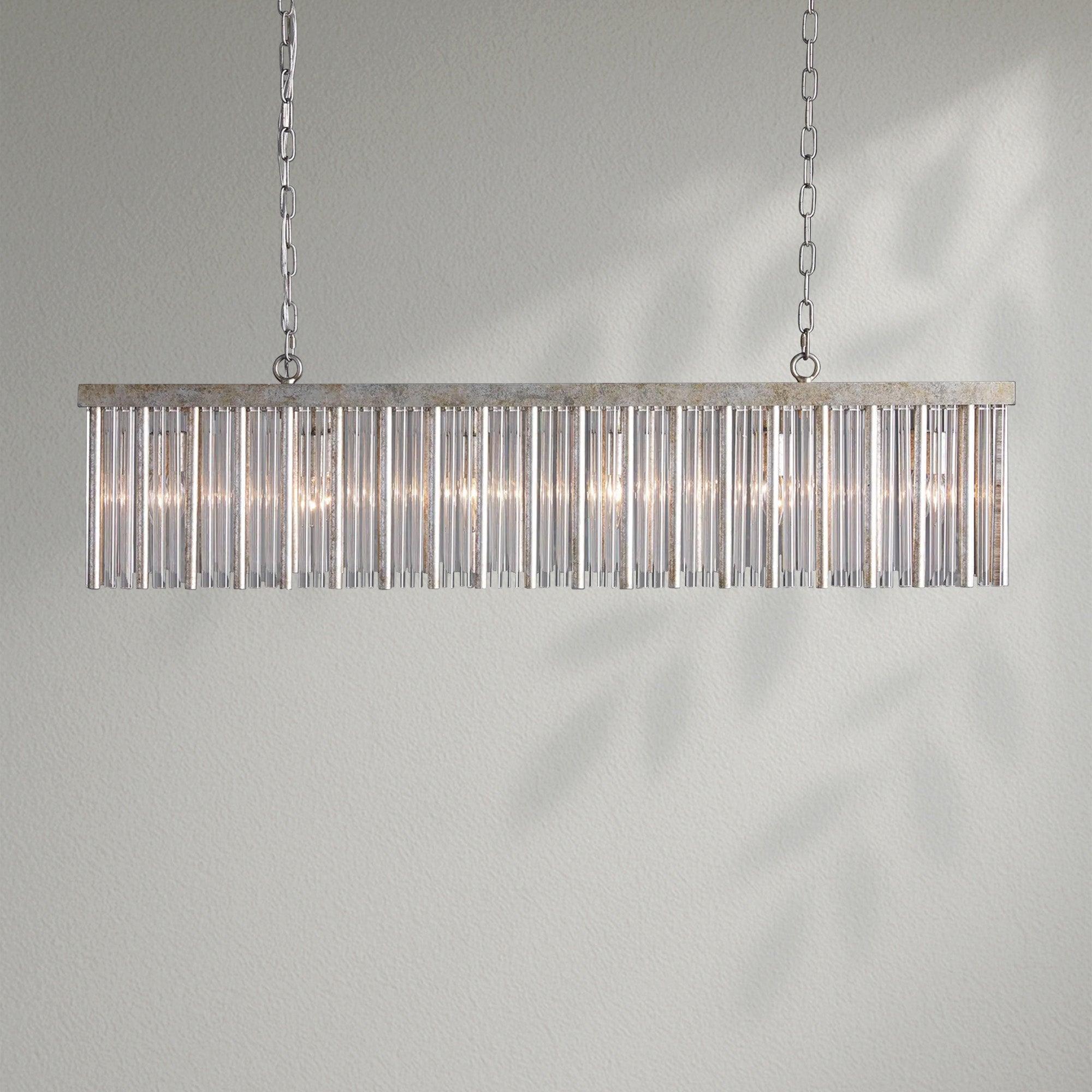 Andalucian Rectangular Chandelier 48''