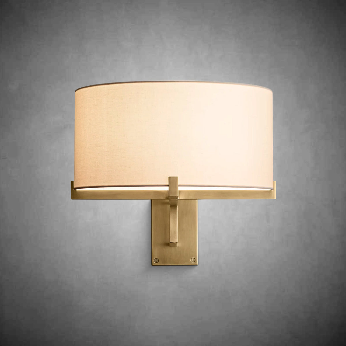 Pauillac Drum Shade Swing-Arm Sconce