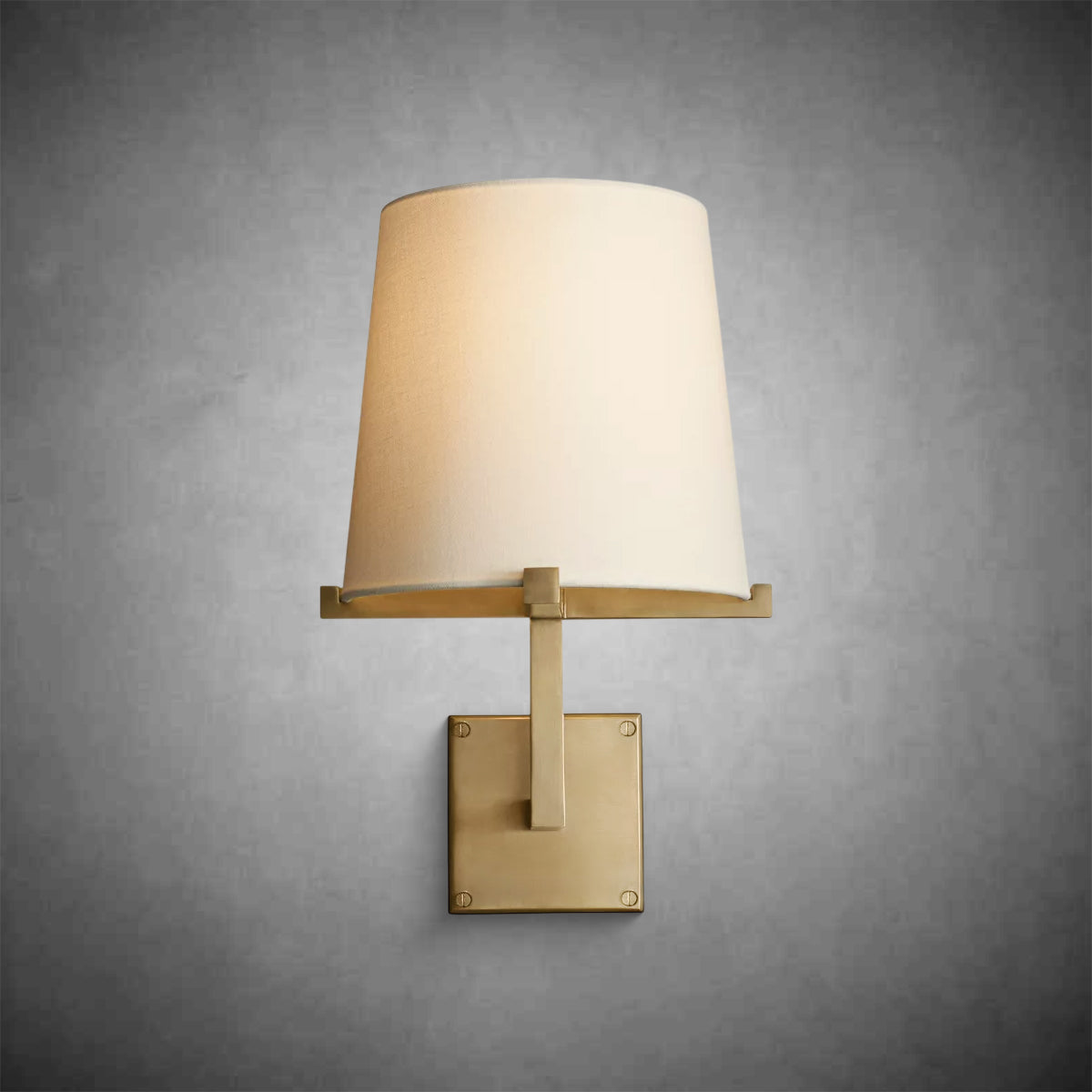 Pauillac Fabric Shade Grand Sconce