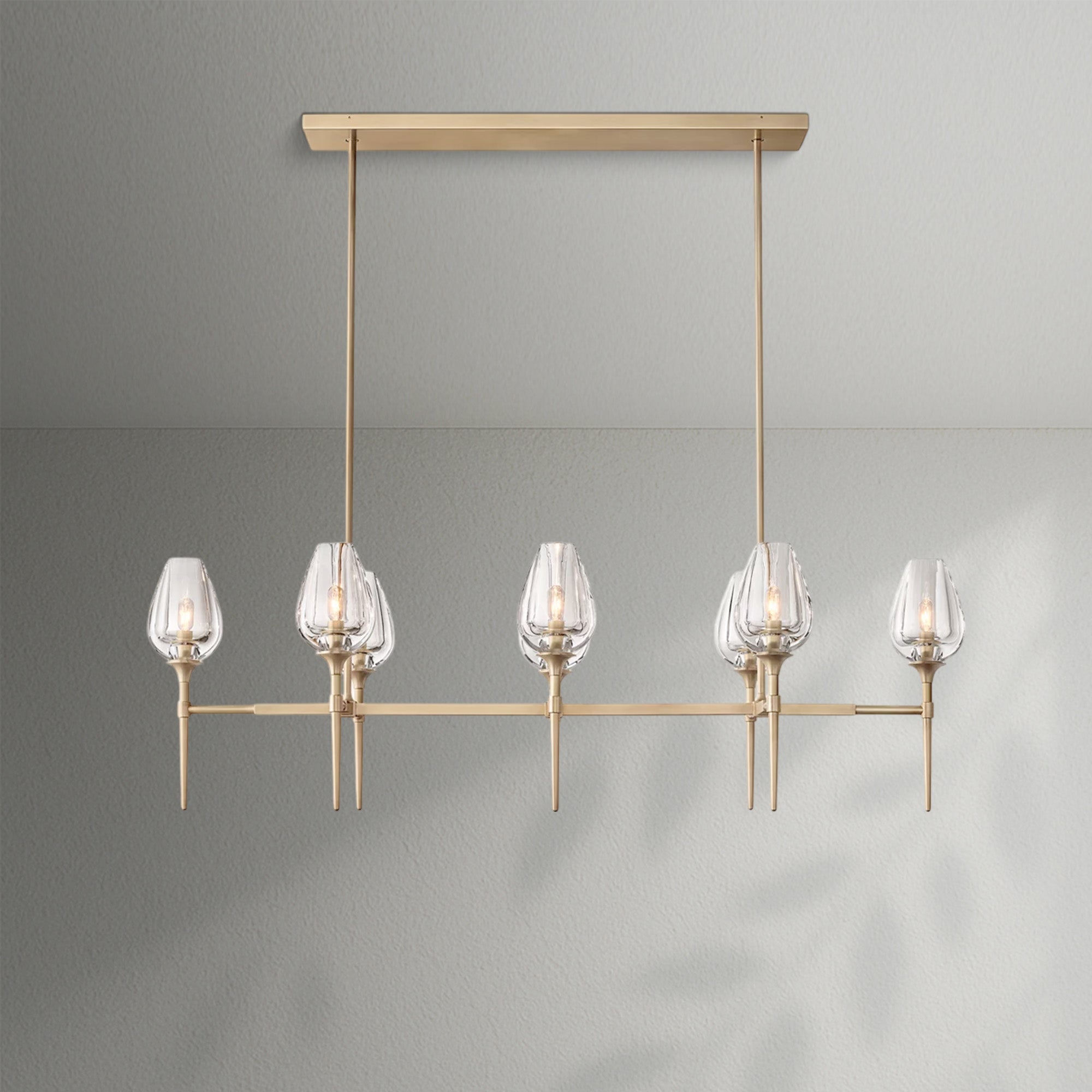 Tulips Linear Chandelier