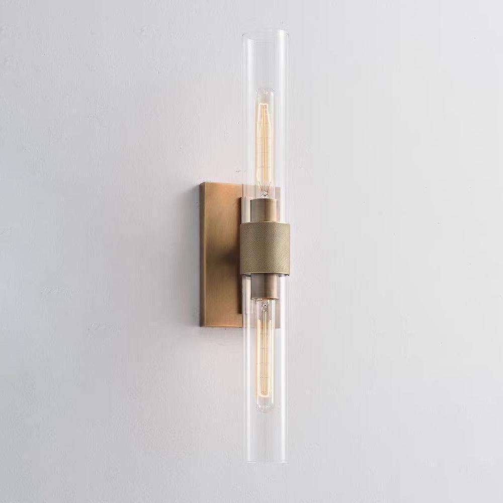 Ravelle Glass Linear Wall Sconce