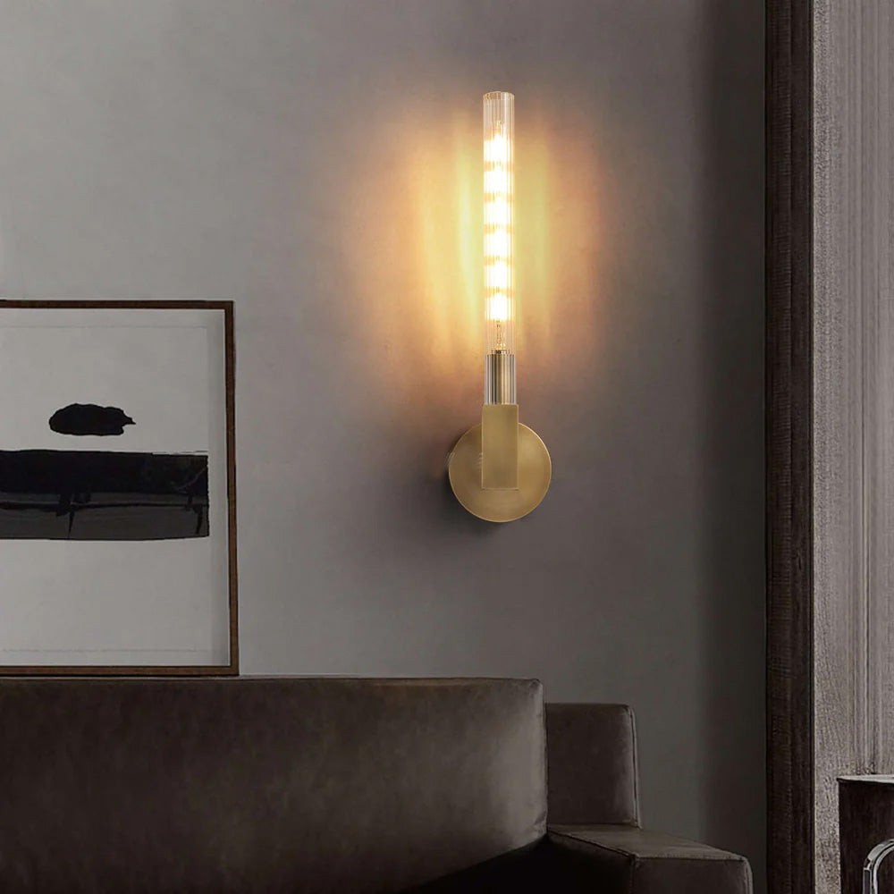 Cannelo Glass Wall Sconce