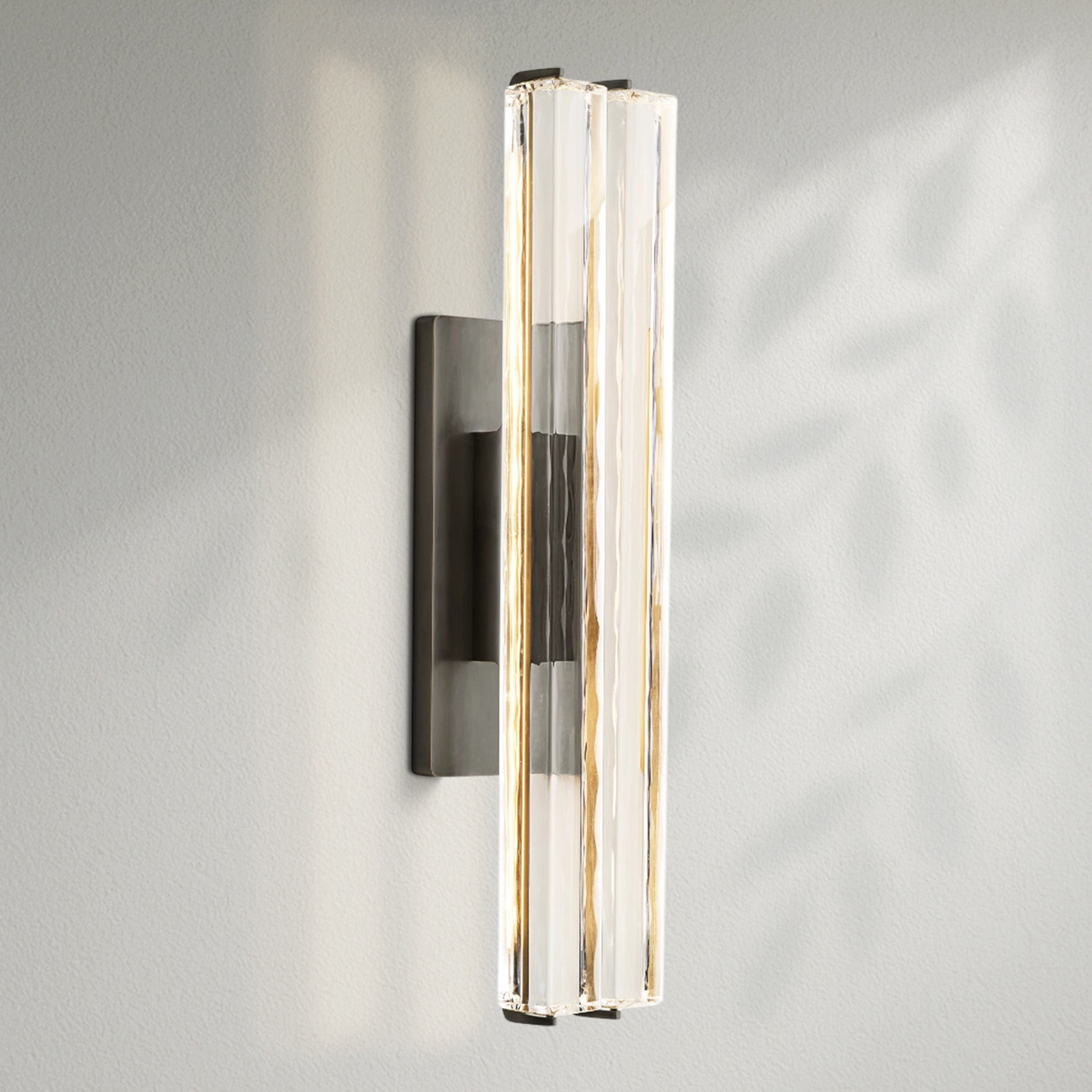 Aedubon Crystal Double Sconce