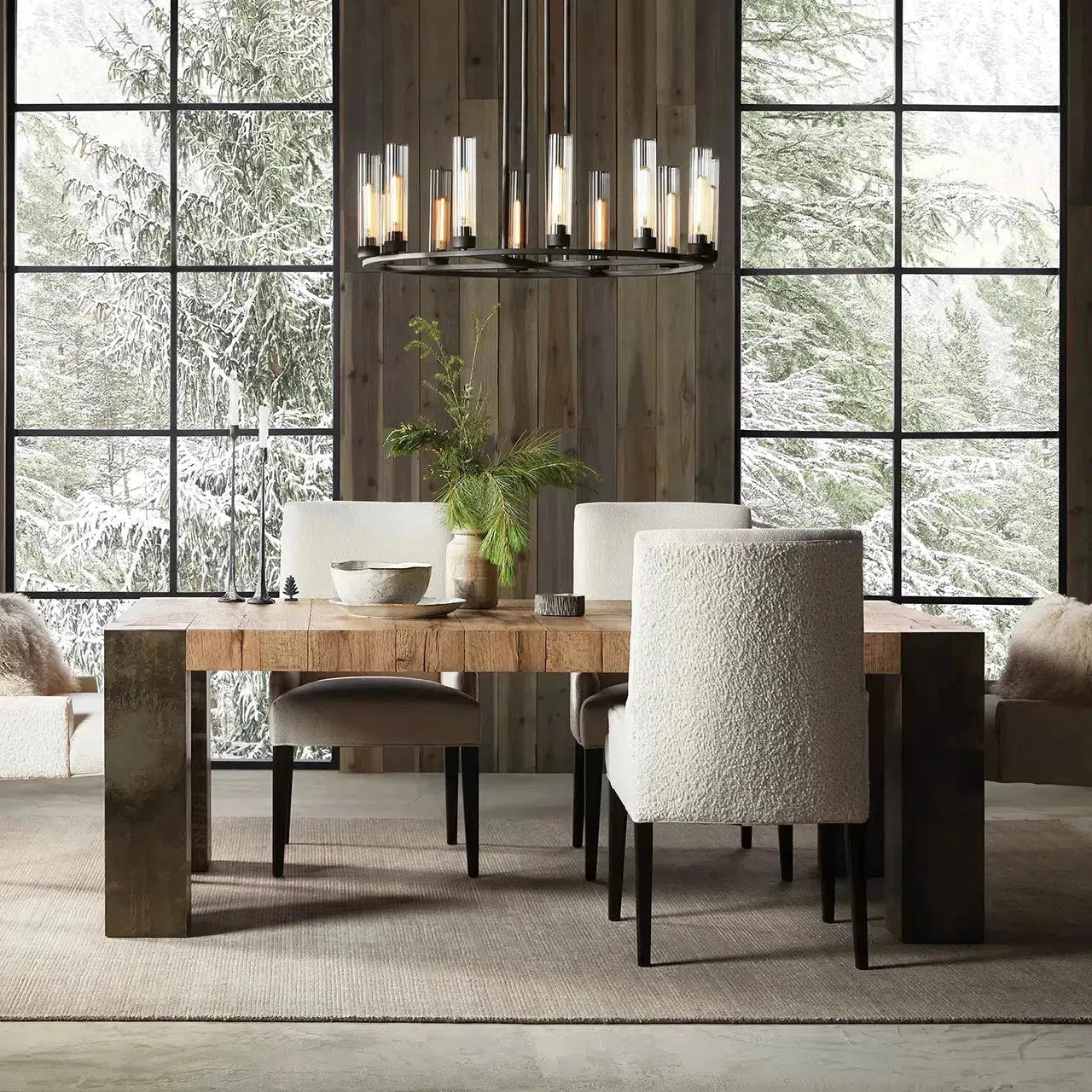 Andreas Round Chandelier 10/12 Light