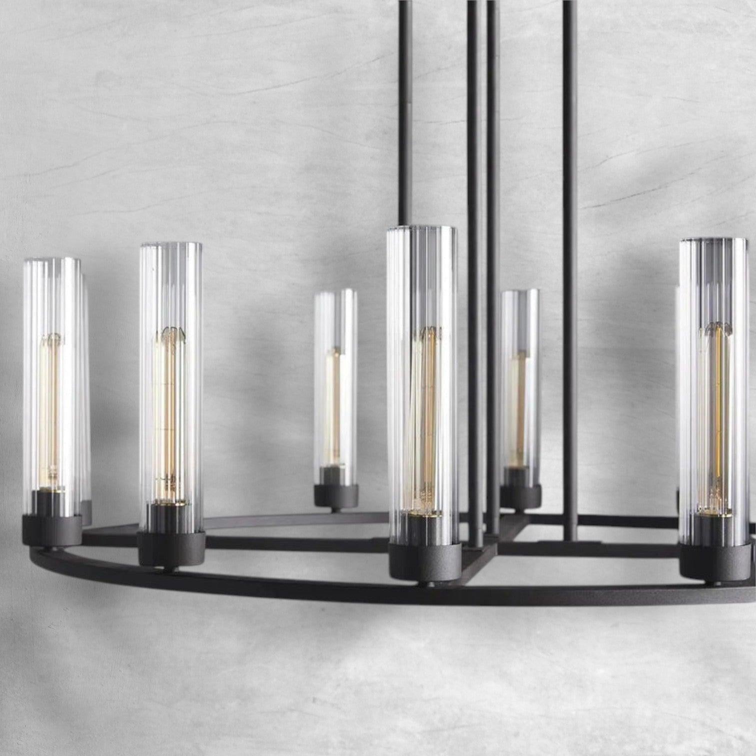 Andreas Round Chandelier 10/12 Light