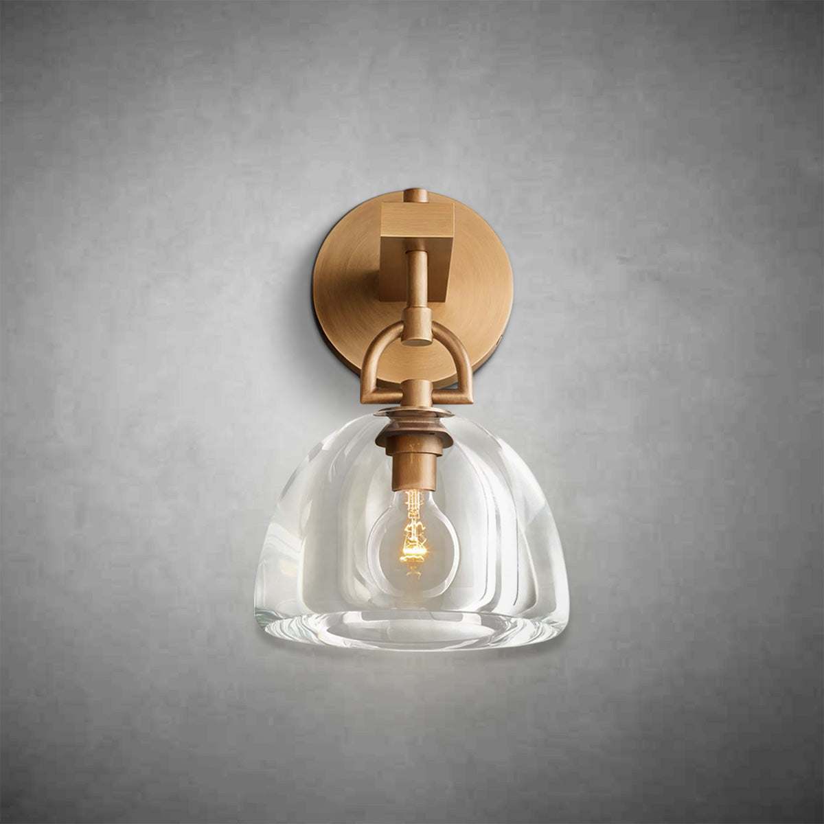 Botanist Cloche Dome Wall Sconce