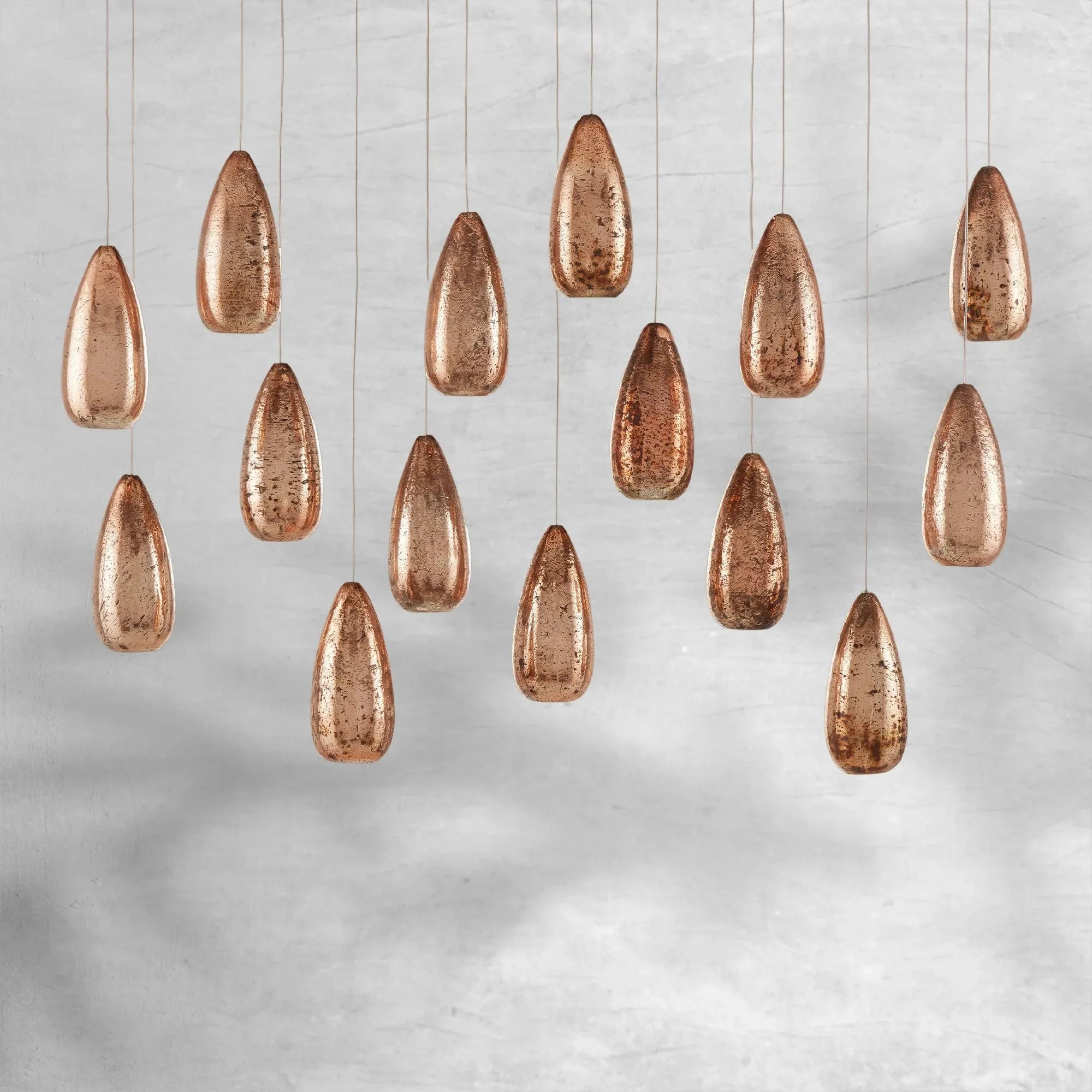 Edda Raindrop Linear Chandelier