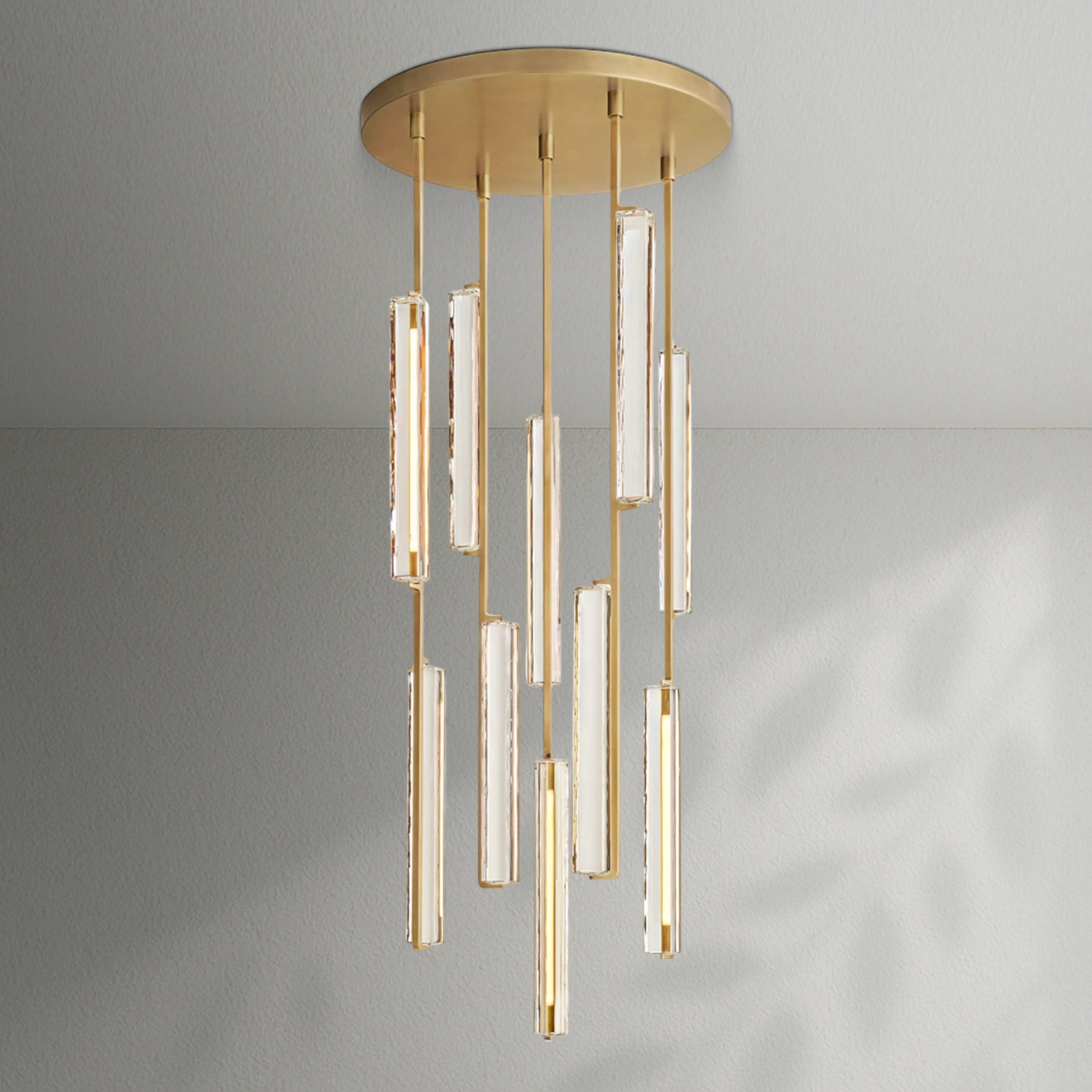Aedubon Crystal Round Chandelier