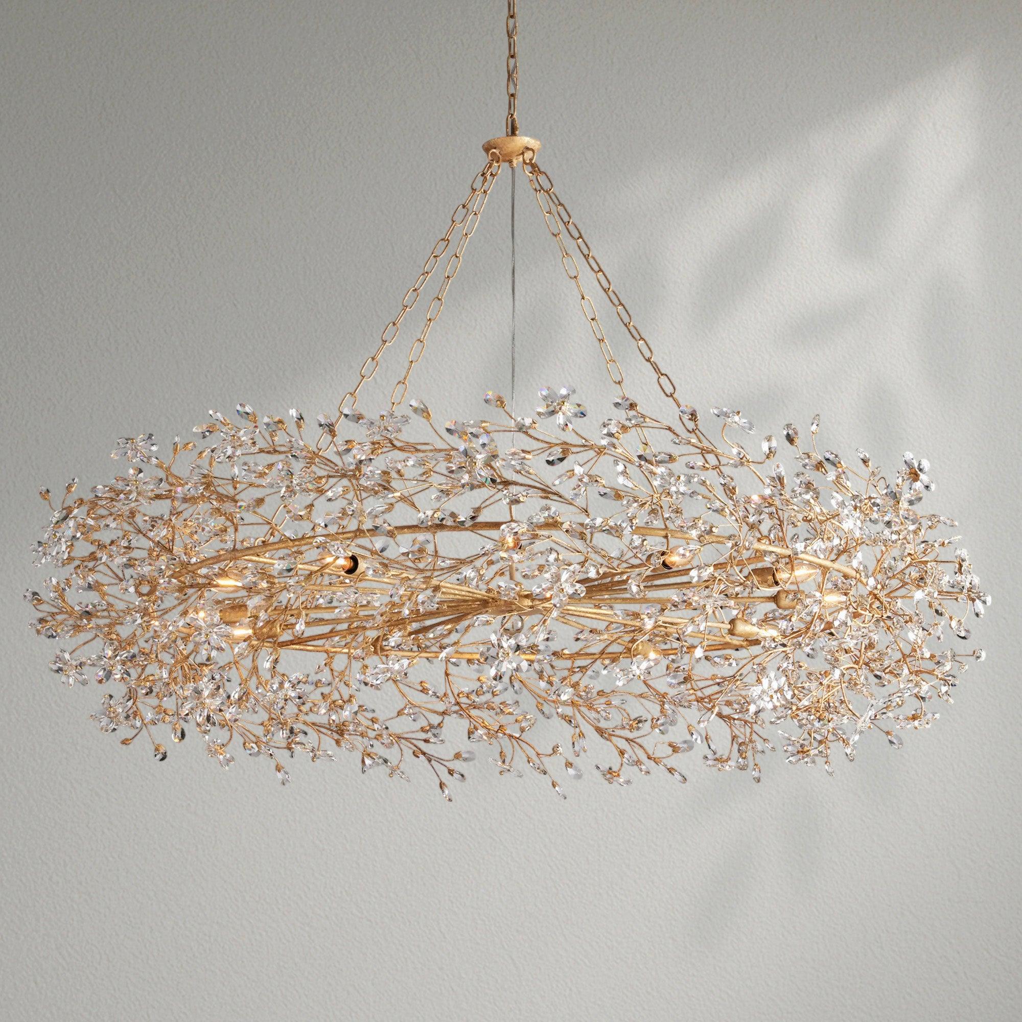 Fioresy Crown Chandelier 39" 48" 60"