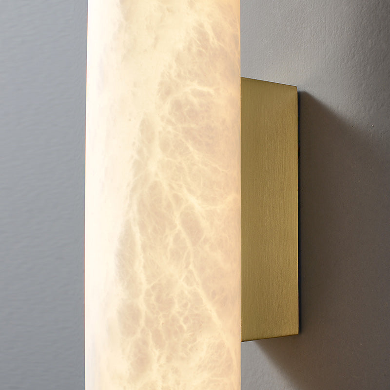 Modern Alabaster Melange Bathroom Sconce, Vanity Light chandeliers for dining room,chandeliers for stairways,chandeliers for foyer,chandeliers for bedrooms,chandeliers for kitchen,chandeliers for living room Luster Gaze   