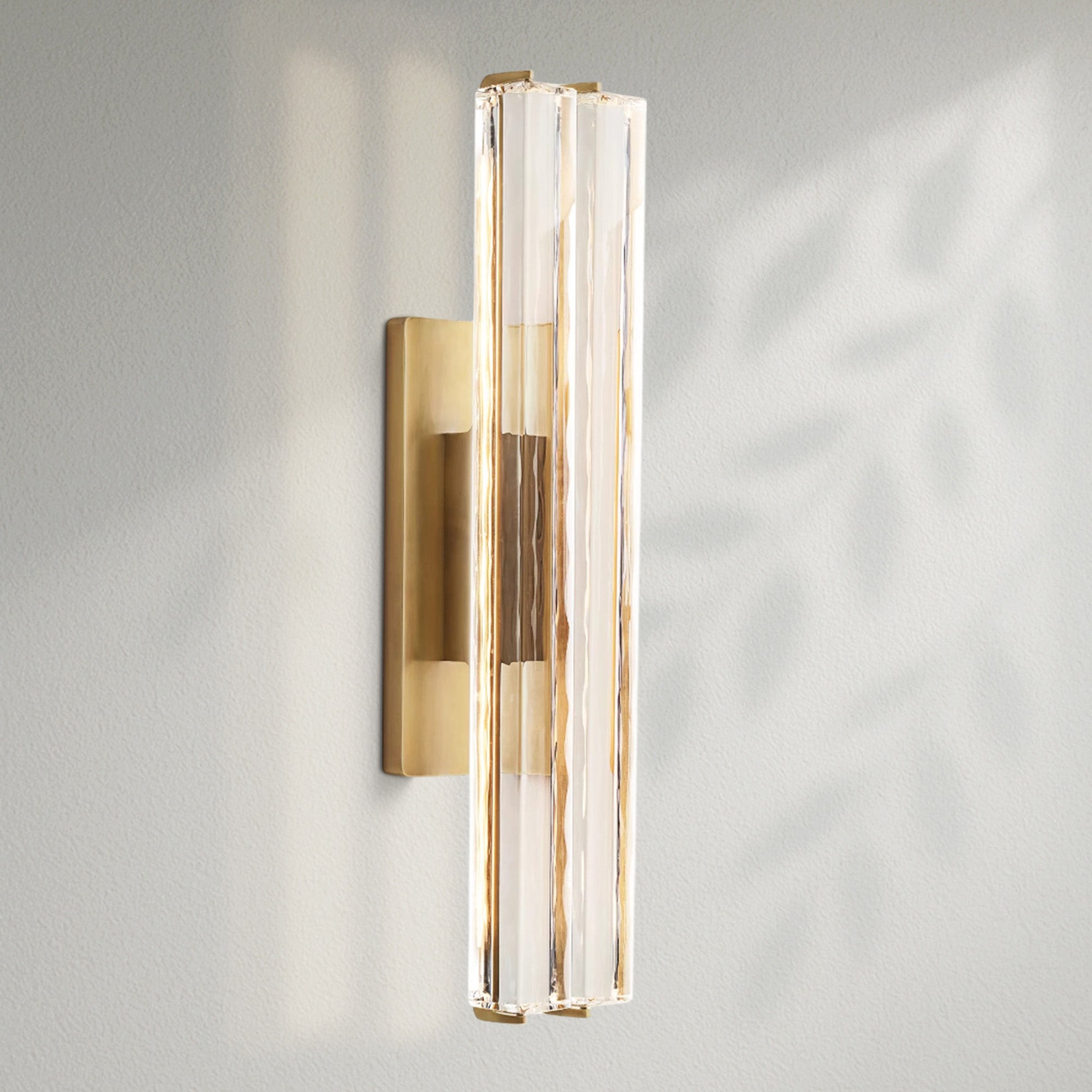 Aedubon Crystal Double Sconce