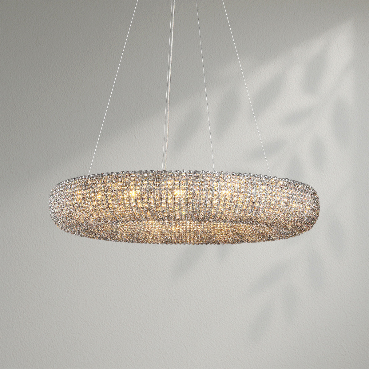 Halos Crystal Round Chandelier