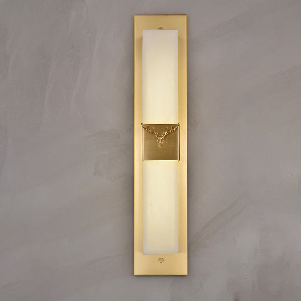 Linear Alabaster Wall Light