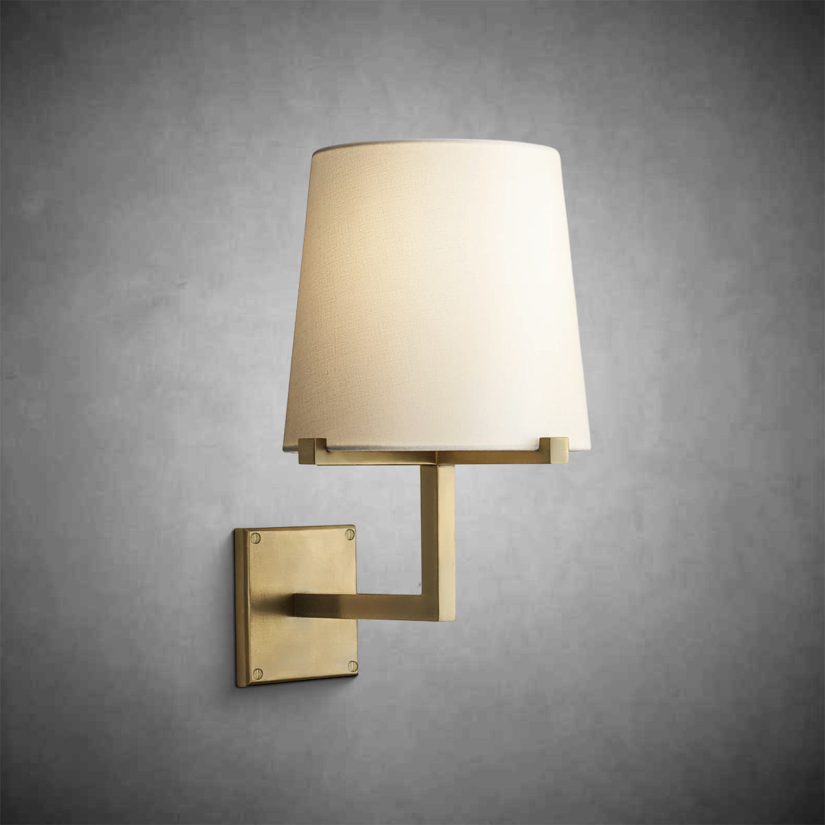 Pauillac Fabric Shade Grand Sconce