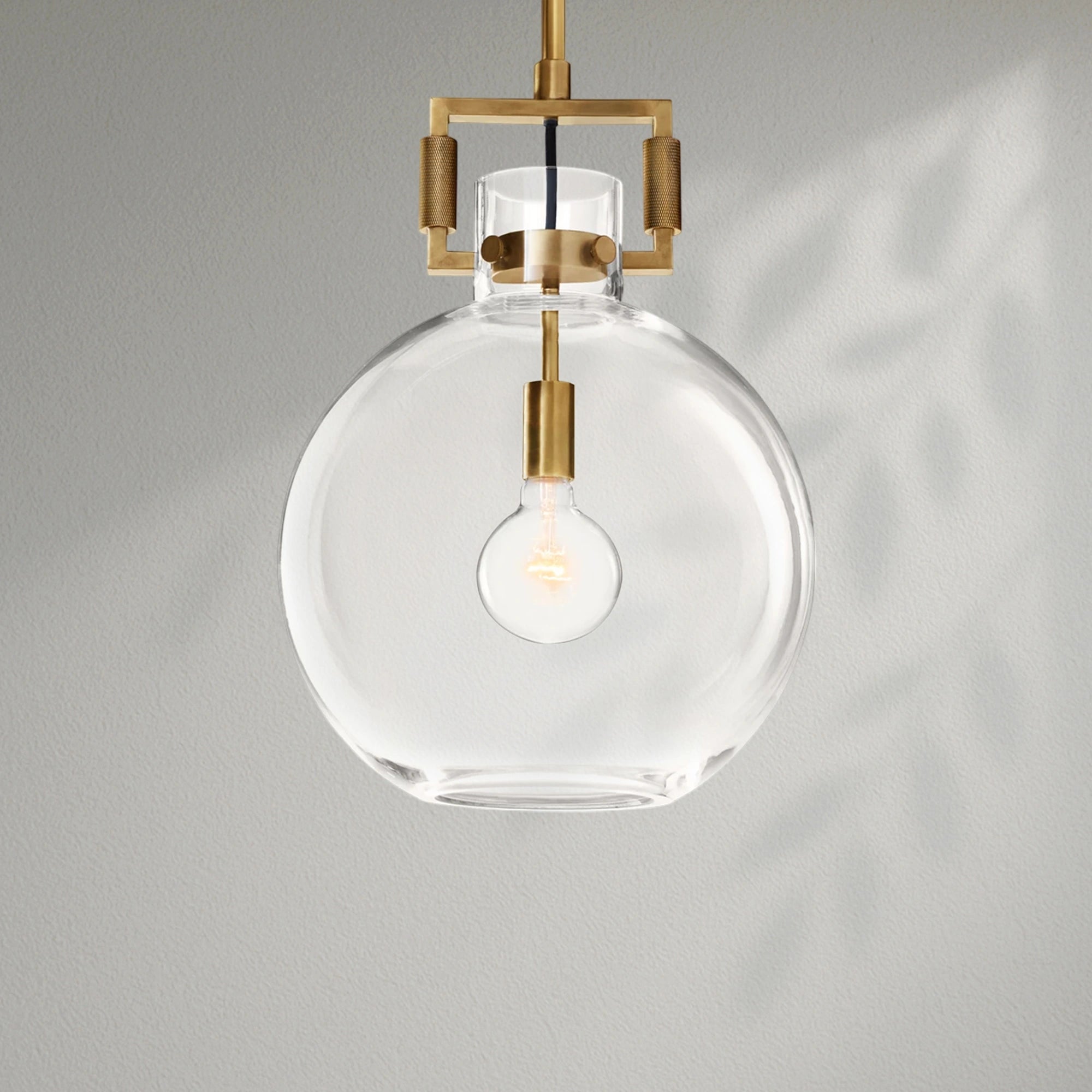 Machinis Glass Globe Pendant