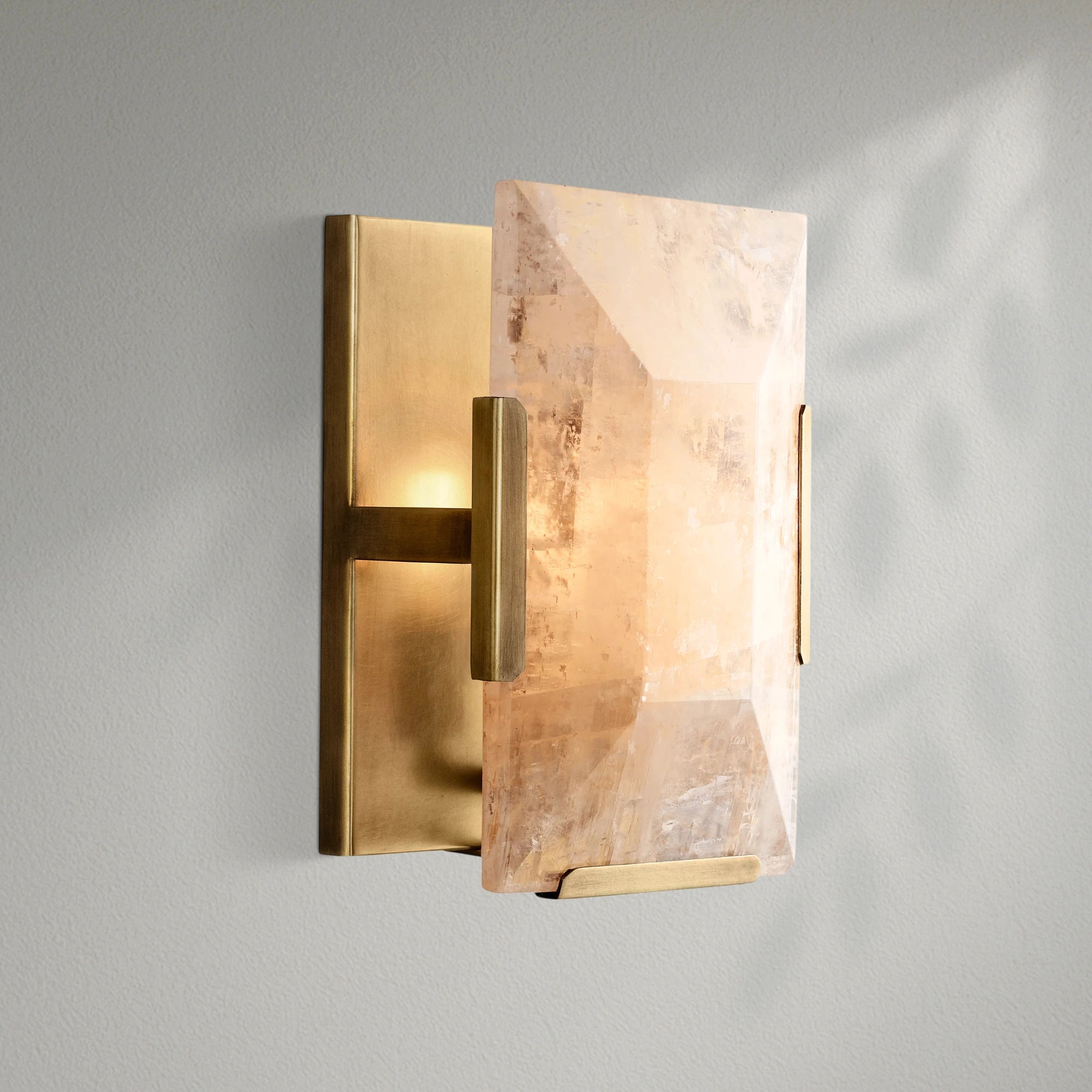 Harlows Calcite Short Wall Sconce