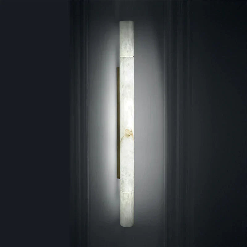 Venus Modern Linear Alabaster Wall Sconce 3'' 4.7''