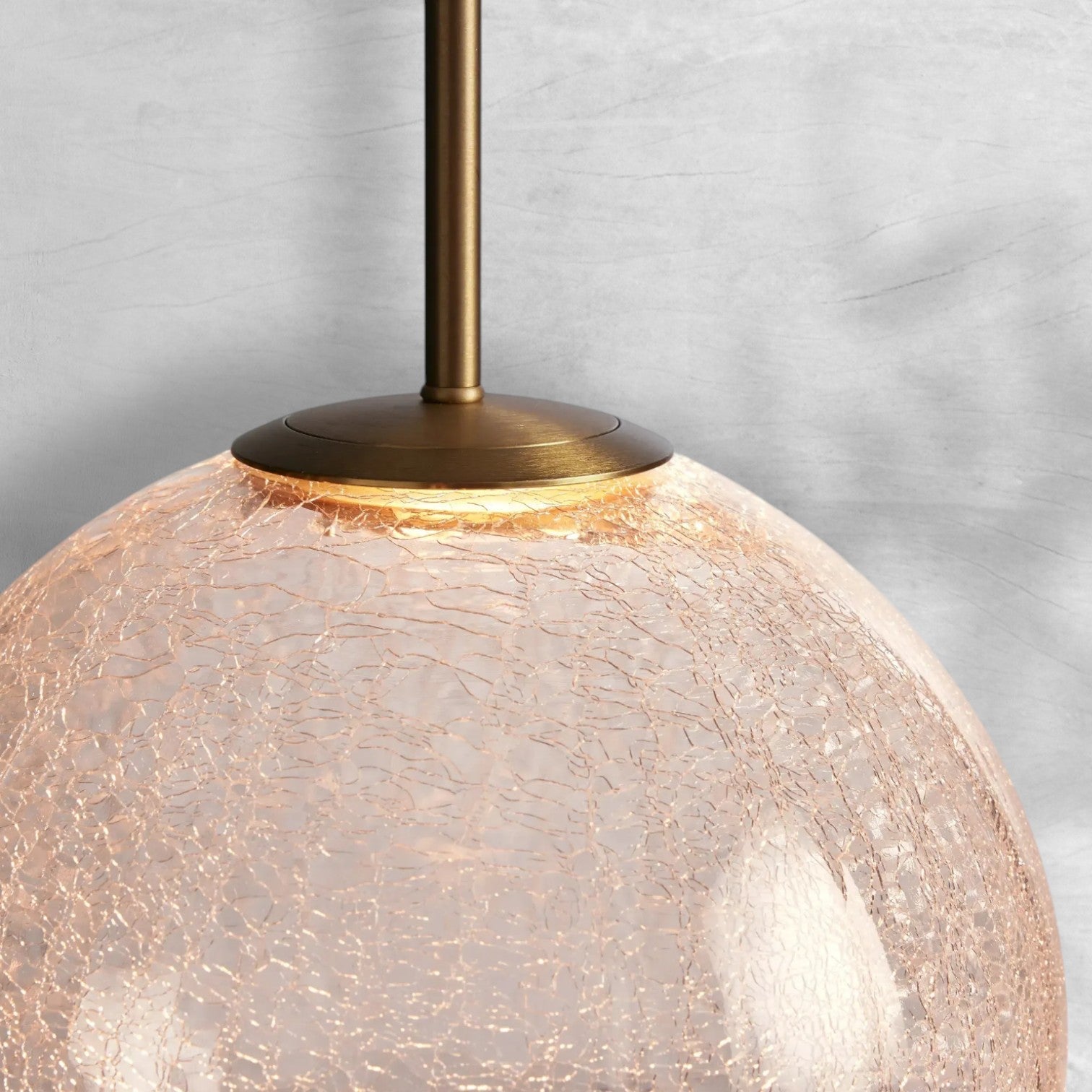 Luster Gaze Aura Sphere Single Pendant - Background Shot