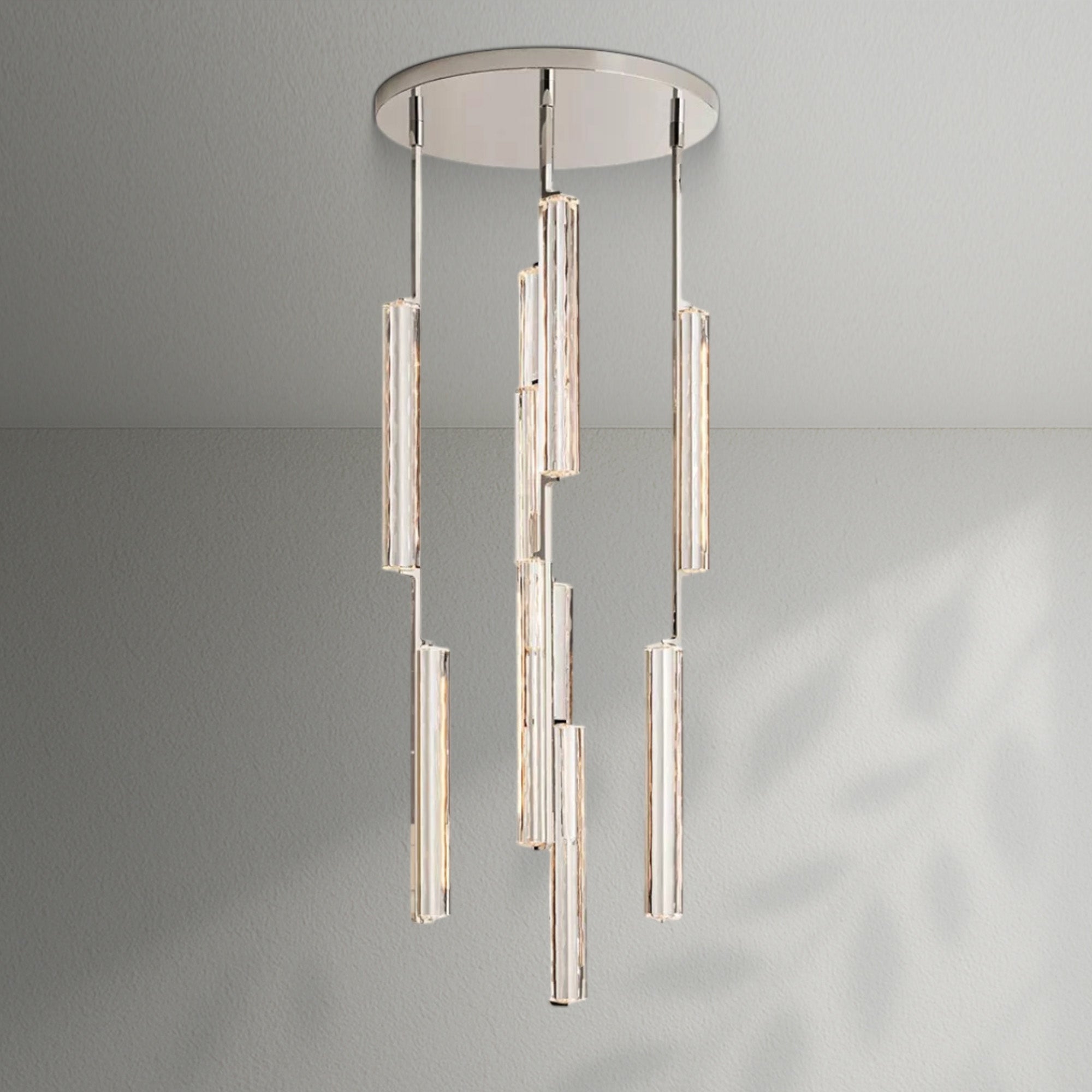 Aedubon Crystal Round Chandelier