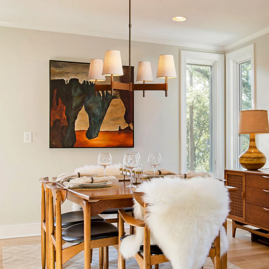 Hasting Cross Chandelier