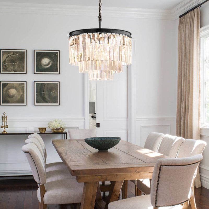 1920s Odeom Round Chandelier