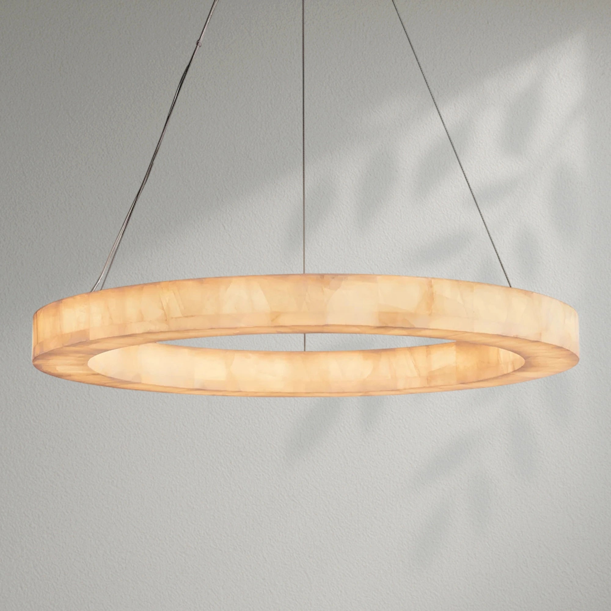 Rivaga Calcite Round Chandelier