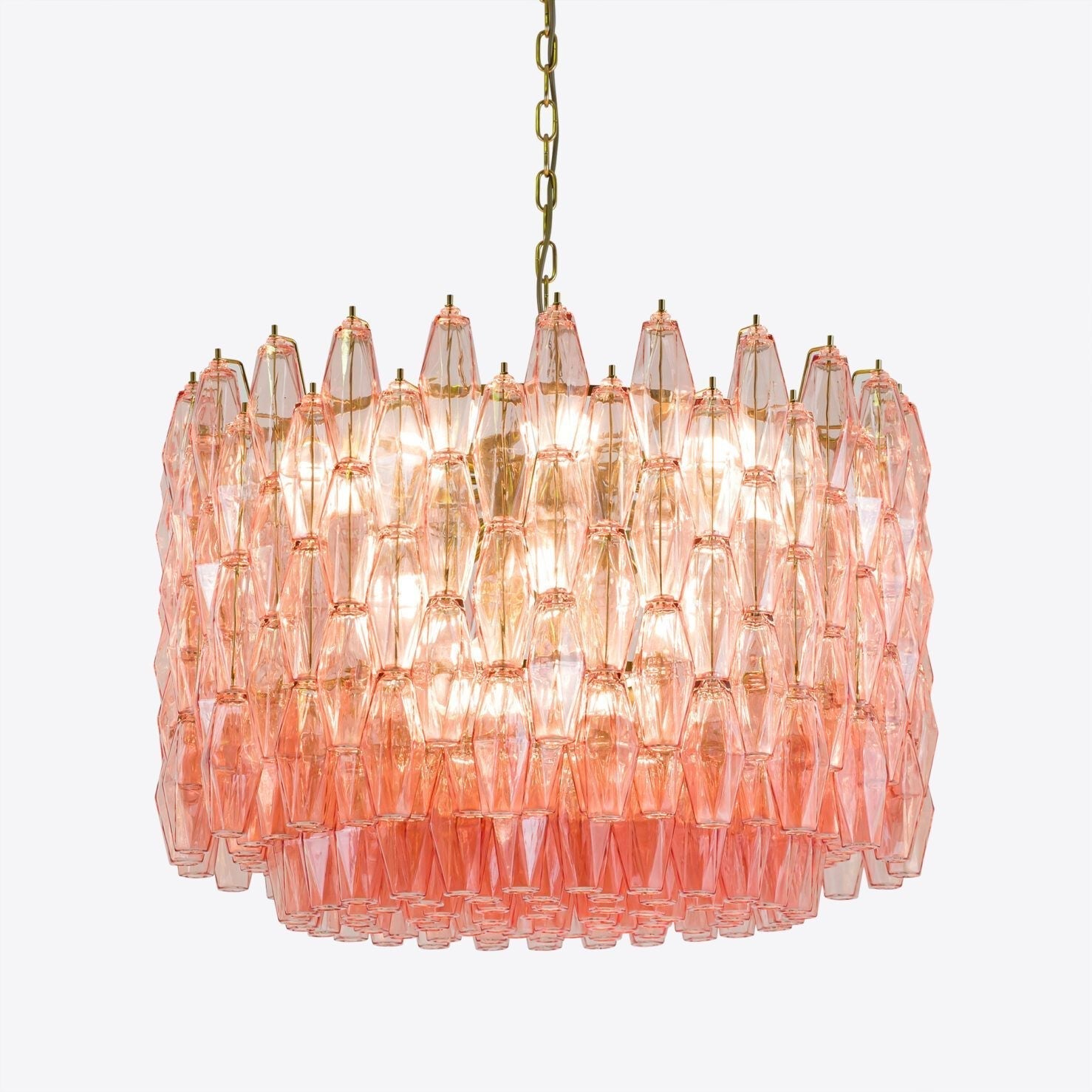 Drum Sorrento Chandelier – Two Colours Available 31.5"