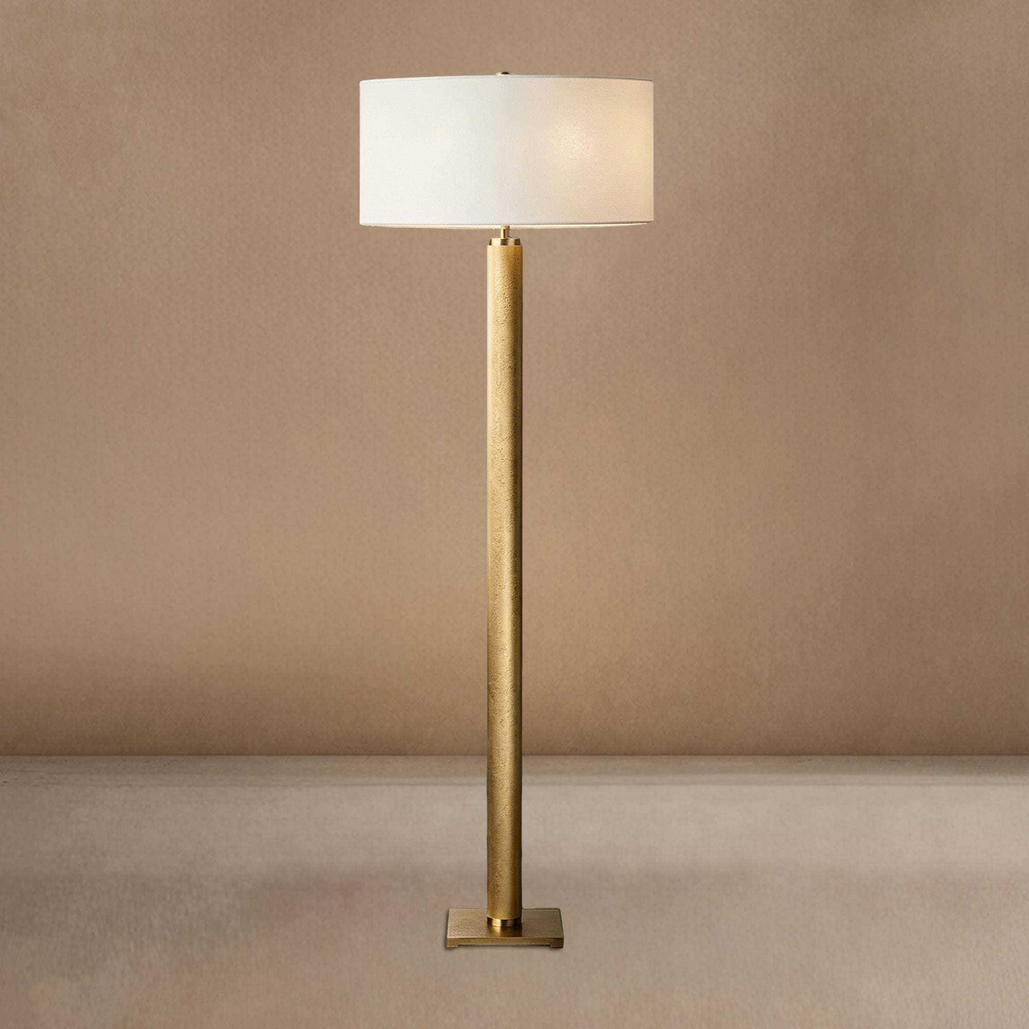 Urbane Knurled Floor Lamp