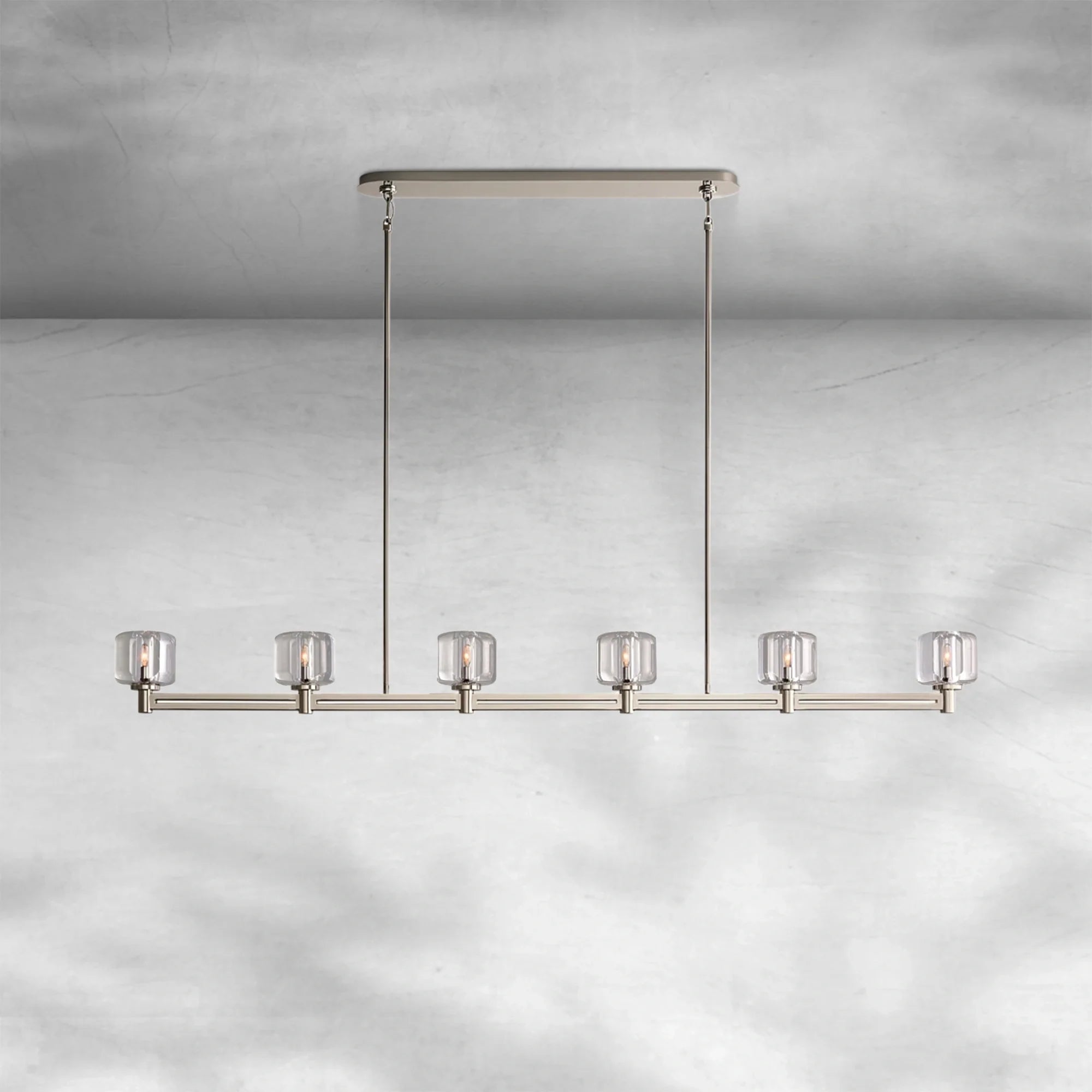 Delume Linear Chandelier 54"72"