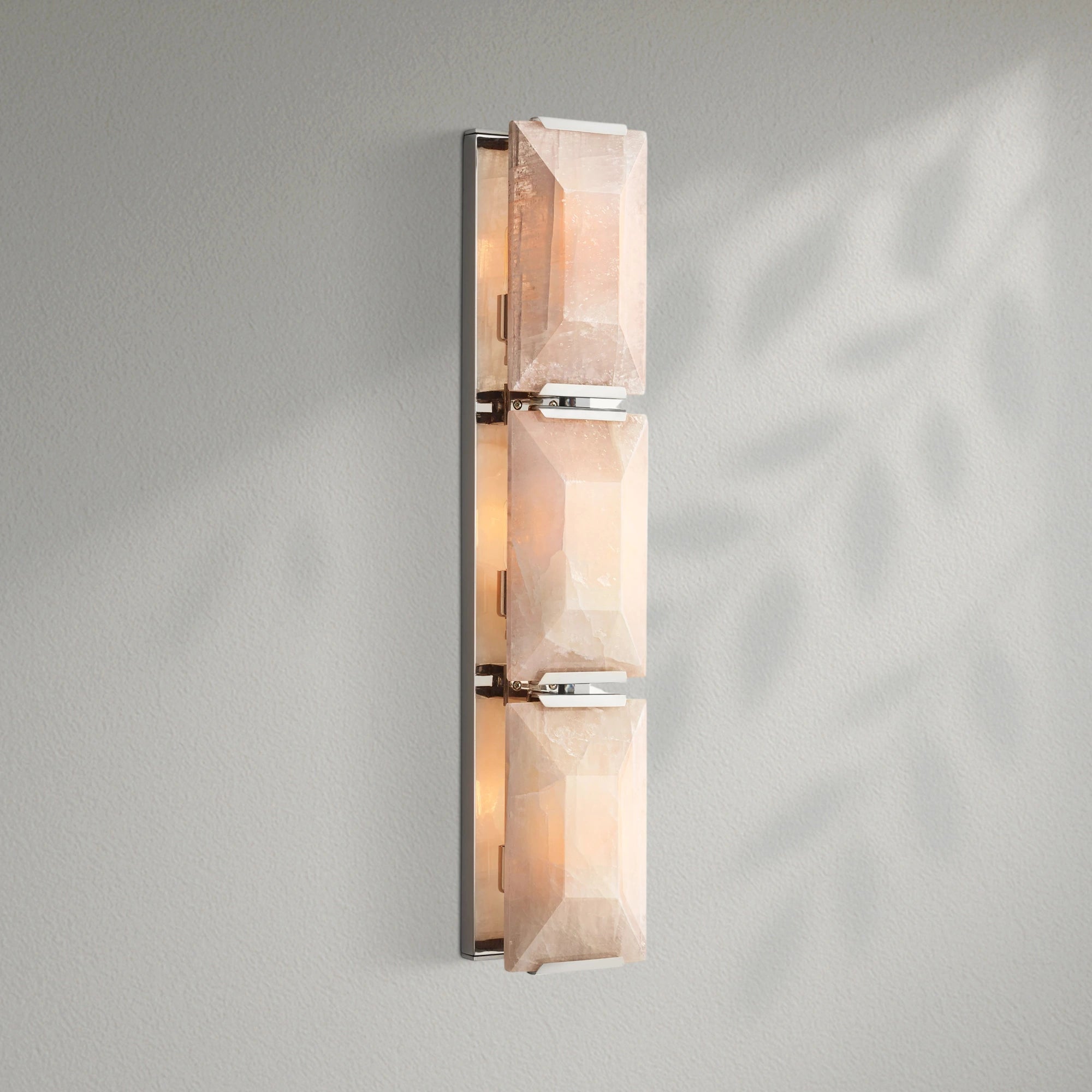 Harlows Calcite Triple Wall Sconce