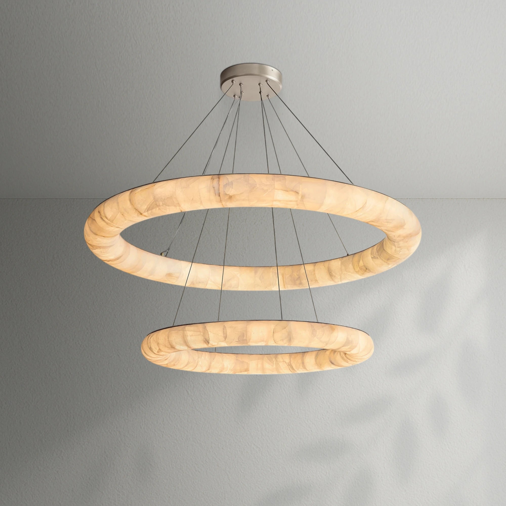 Rivaga Lisse Two-Tiered Round Chandelier