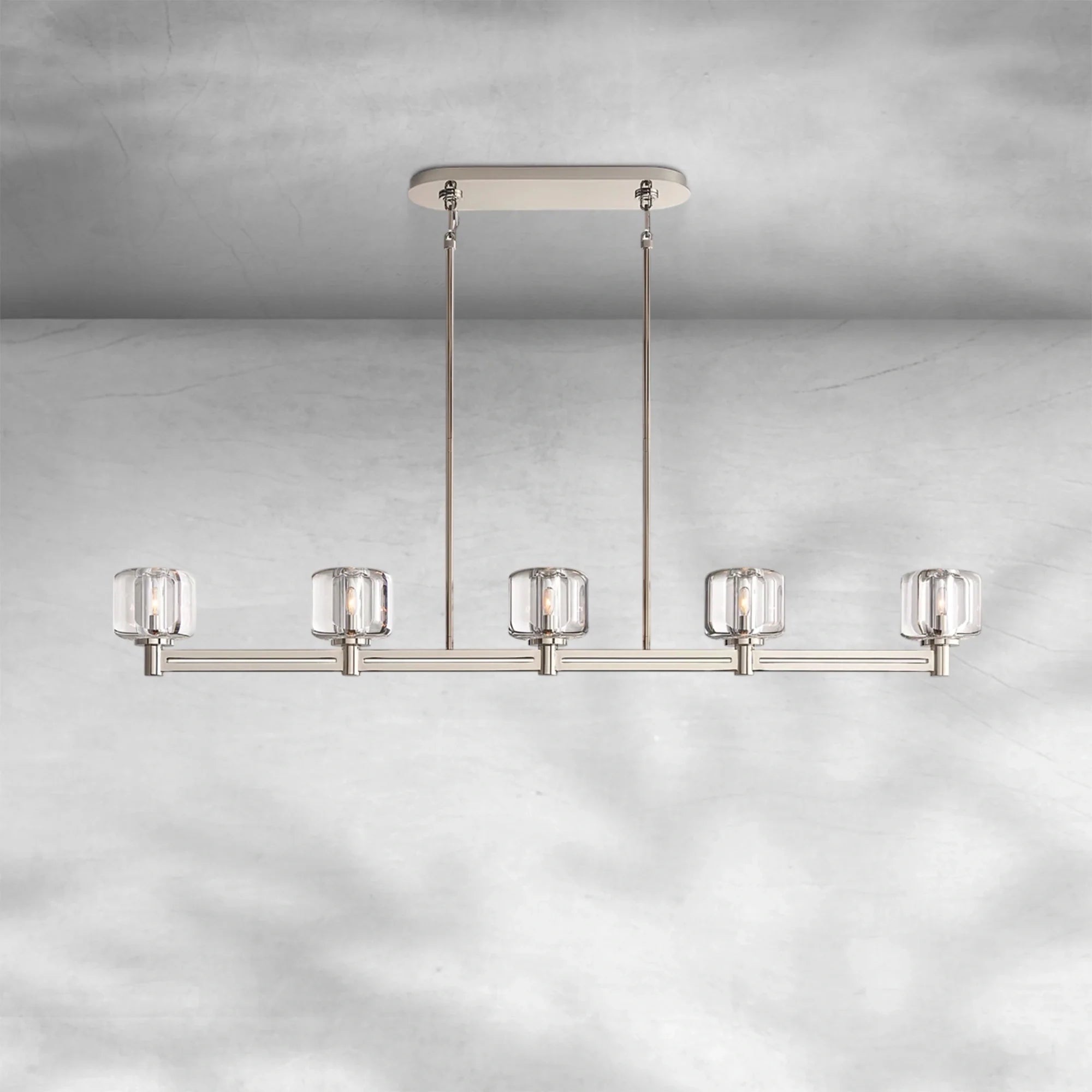 Delume Linear Chandelier 54"72"