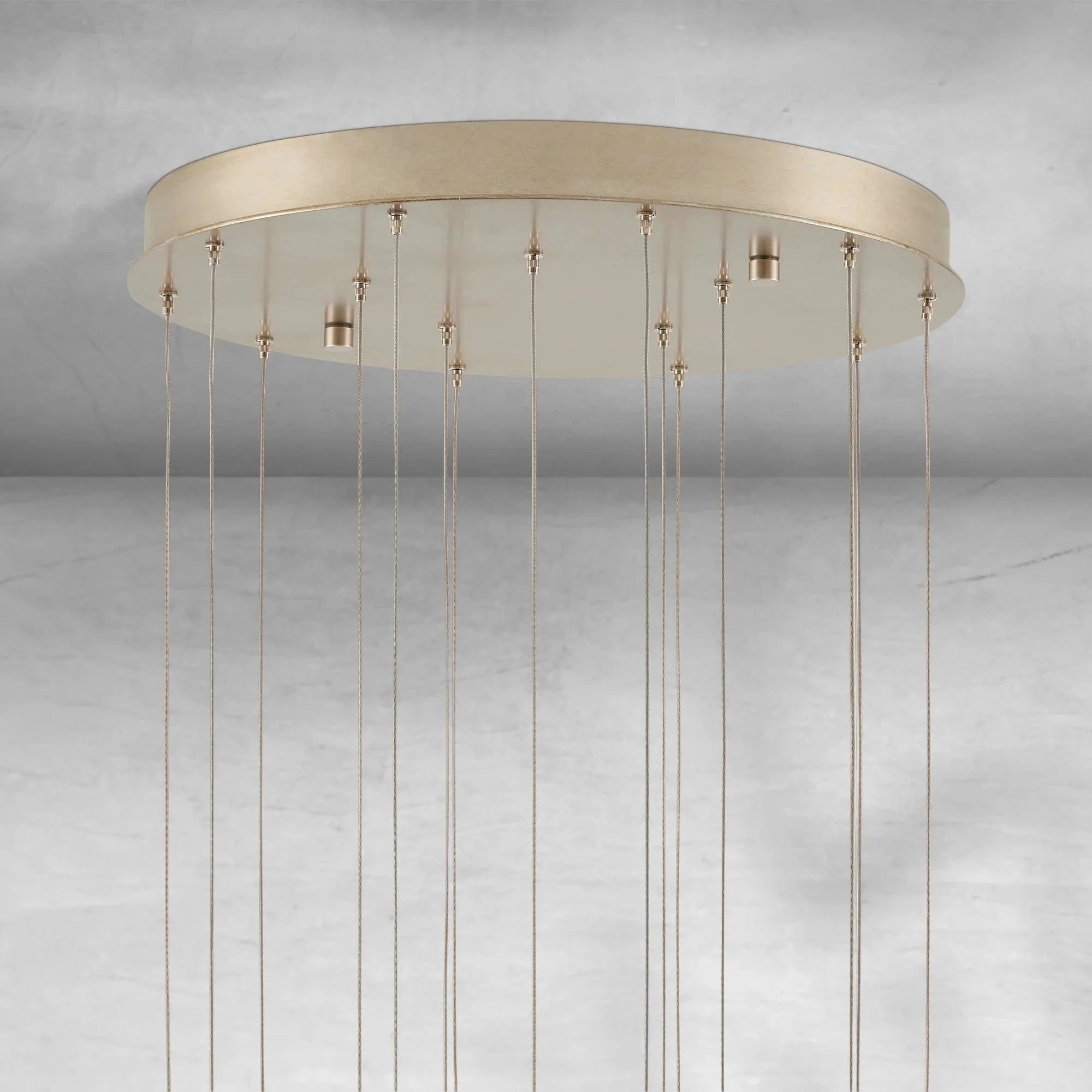 Edda Raindrop Round Chandelier