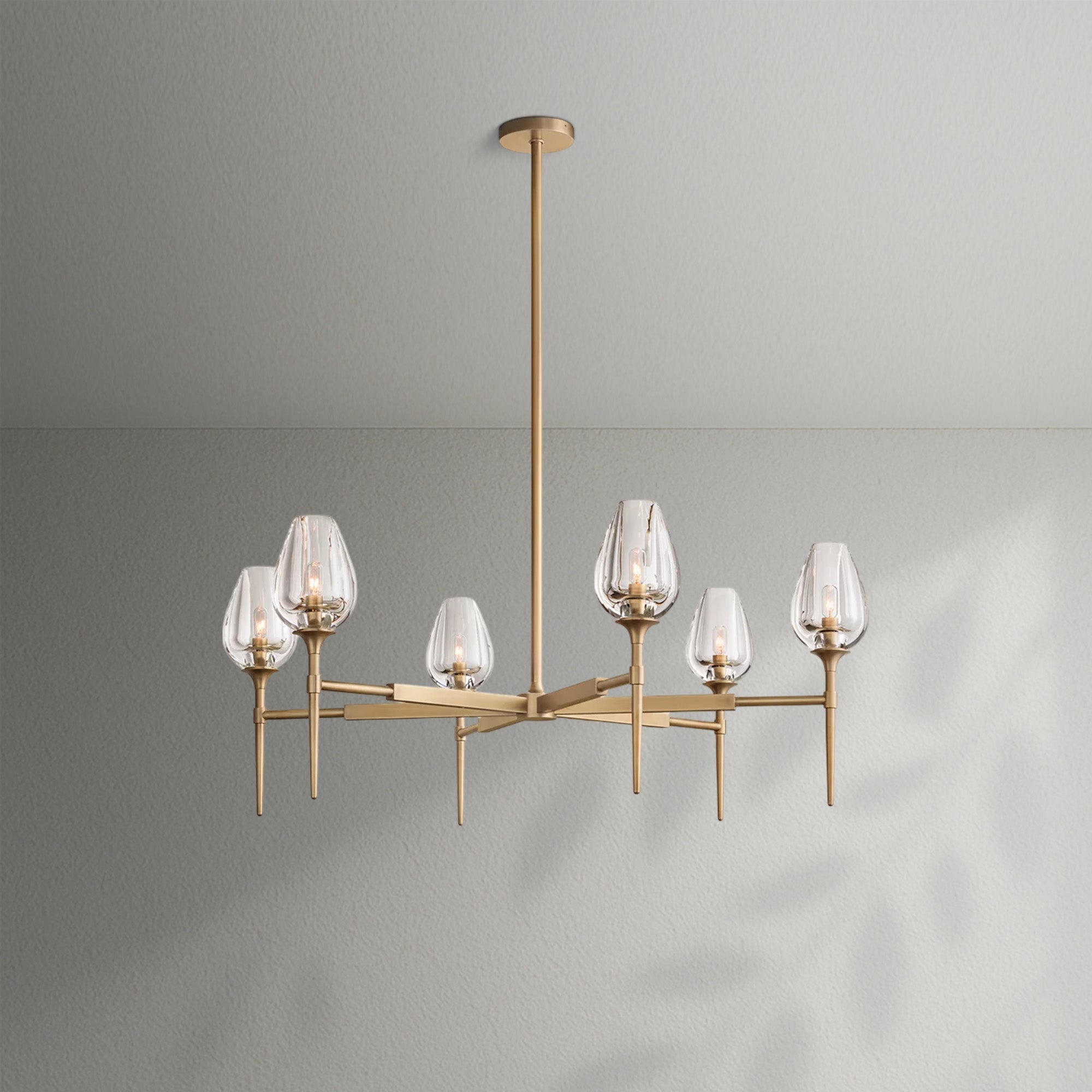 Tulips Round Chandelier