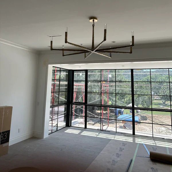 Thalen Forged Round Chandelier
