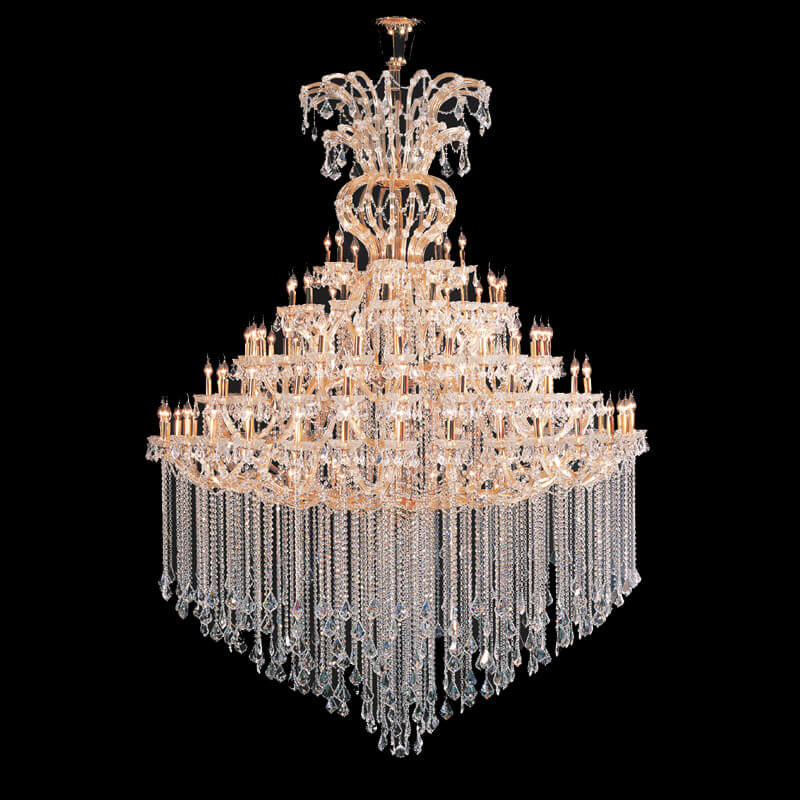 5 layers maria theresa chandelier
