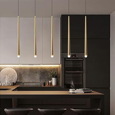 Aquitains Modern Round Pendant Light 24"
