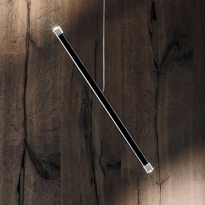 Luster Gaze Linea Sculptural Rods Chandelier - Background Shot