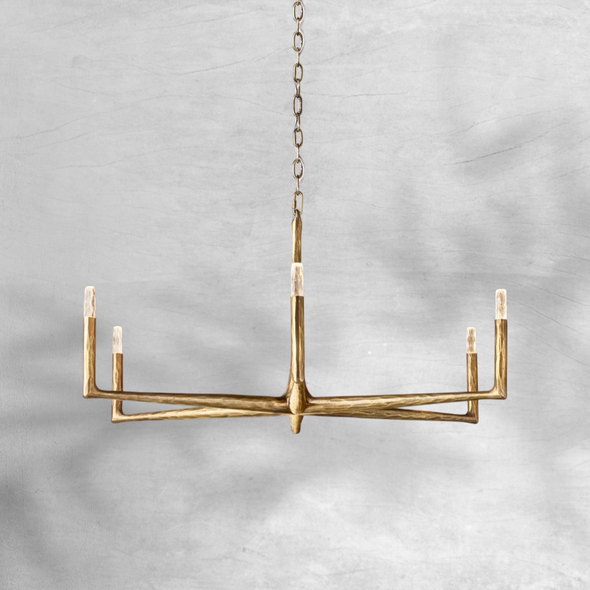 Thalen Forged Round Chandelier