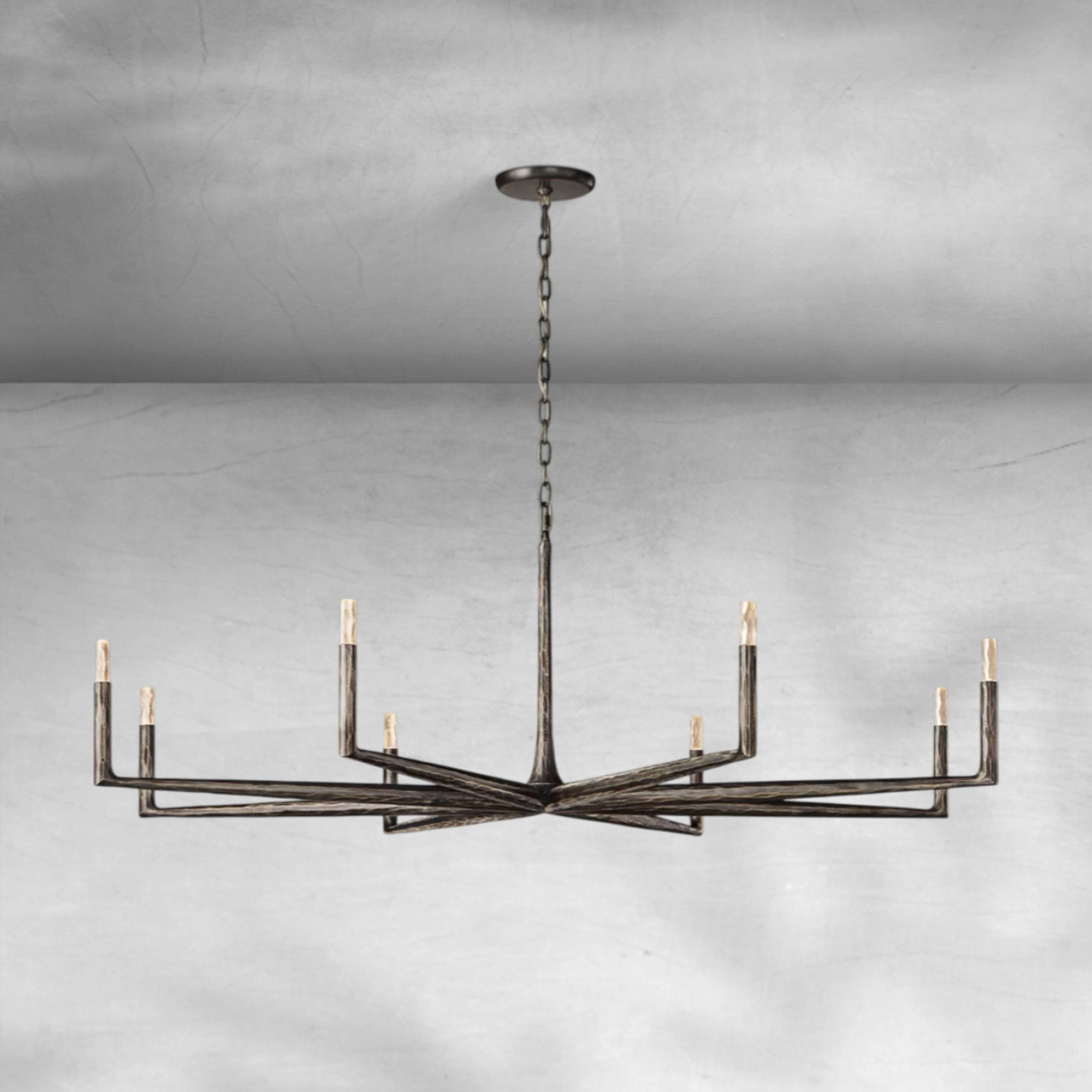 Thalen Forged Round Chandelier