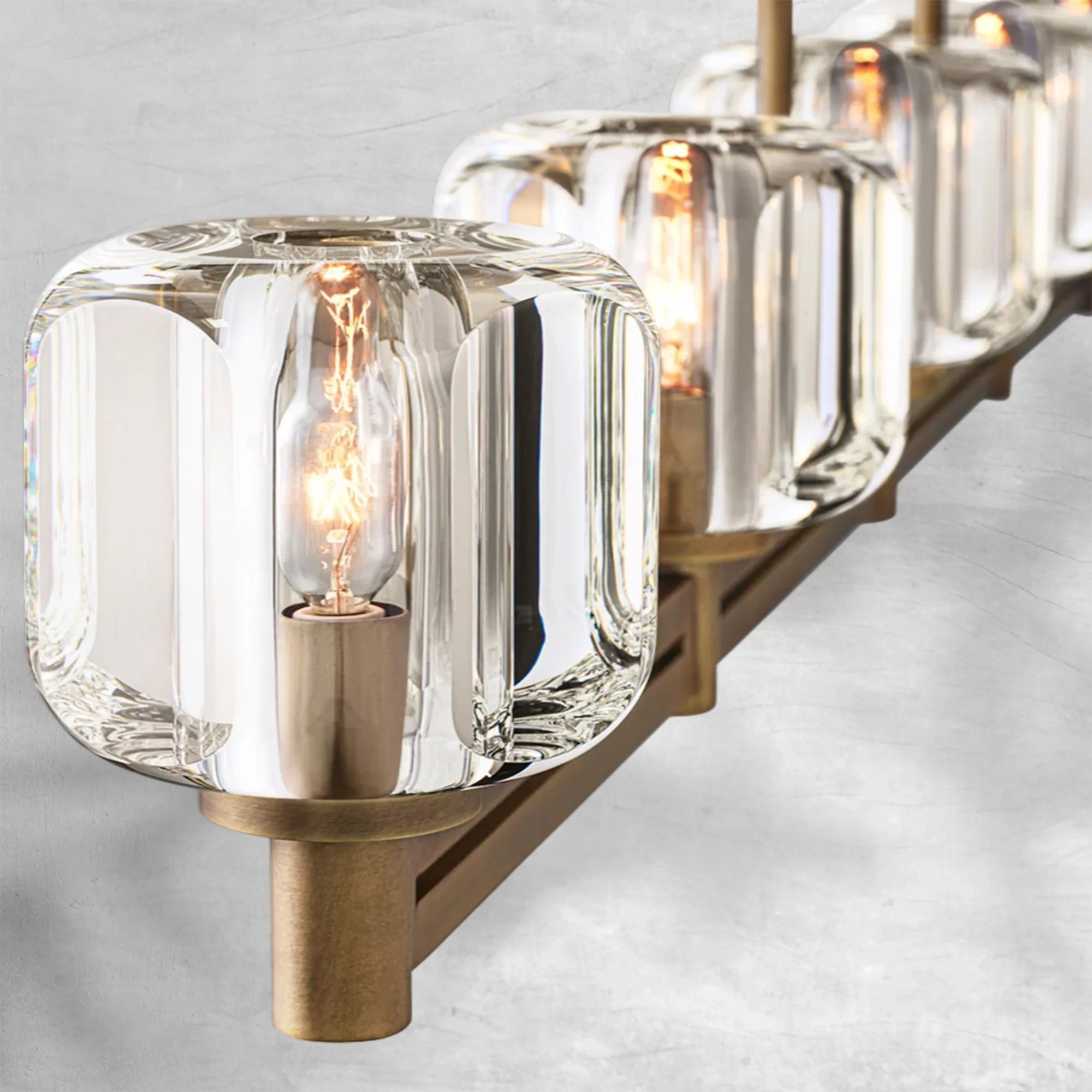 Delume Linear Chandelier 54"72"