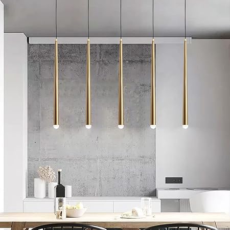 Aquitains Modern Round Pendant Light 24"