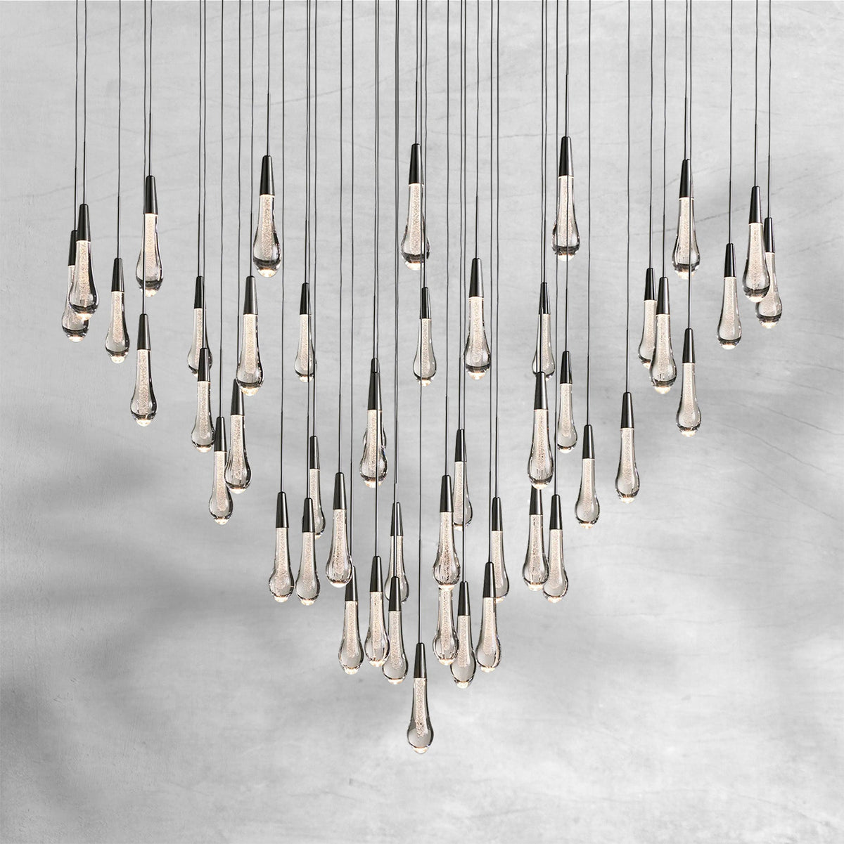 Soltaire Round Chandelier 17"24"36"48''58"