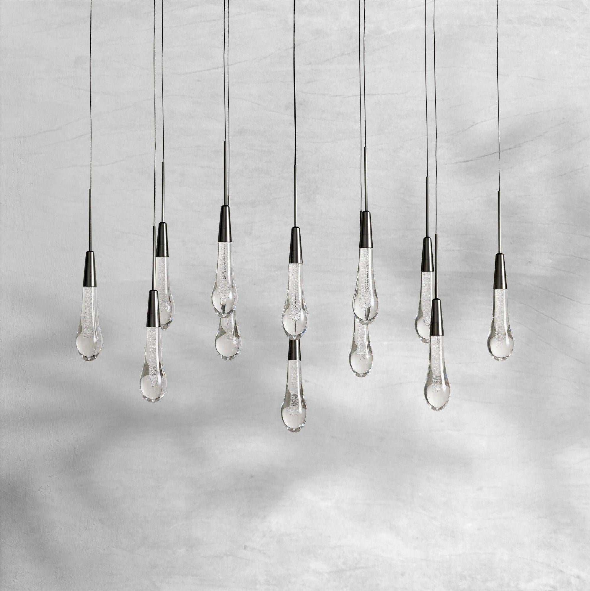 Soltaire Linear Chandelier 37"W