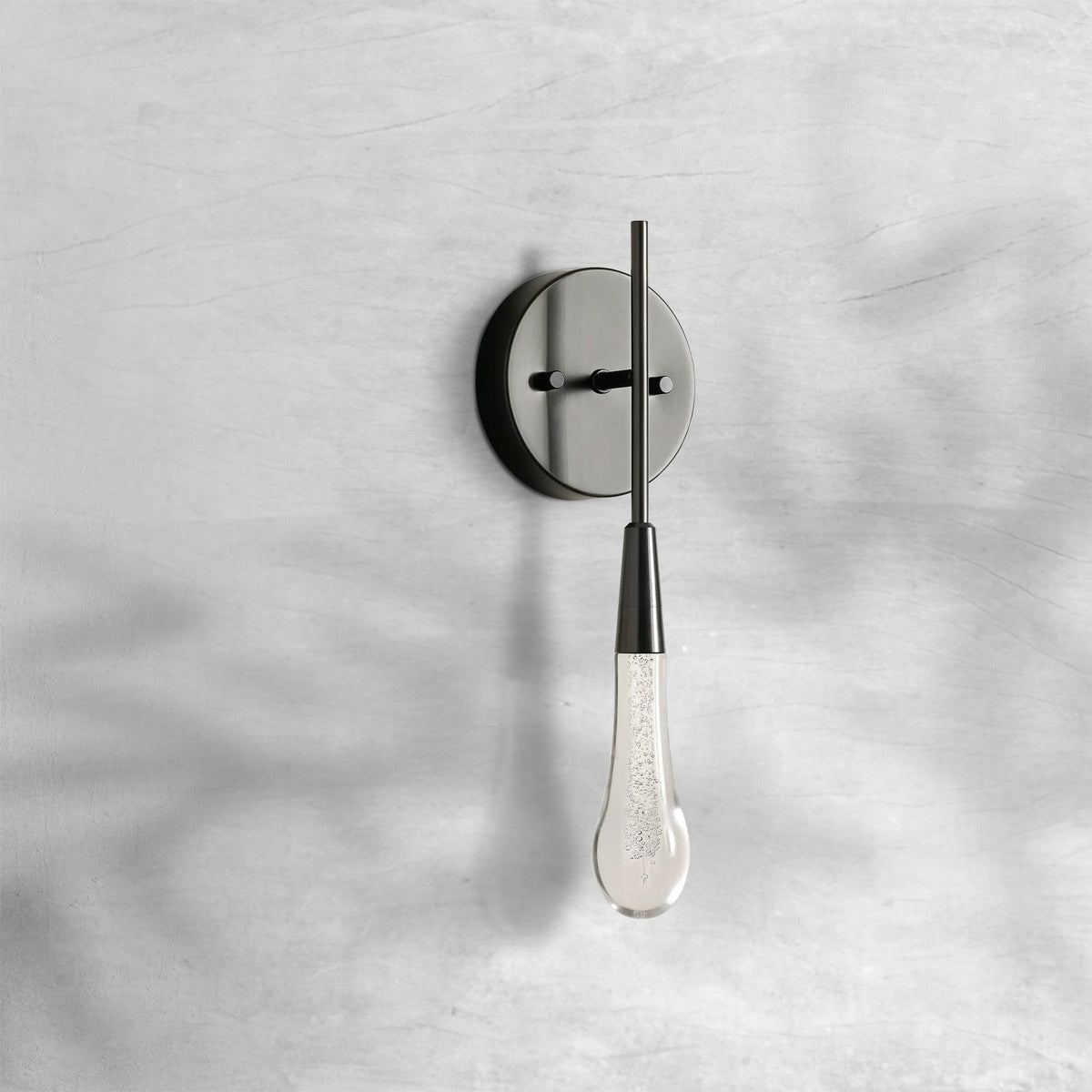 Luster Gaze Radiant Solstice Crystal Wall Sconce - Background Shot