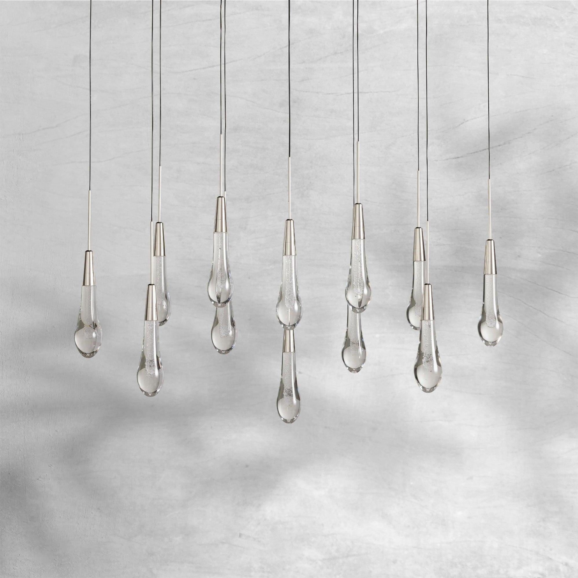 Soltaire Linear Chandelier 37"W