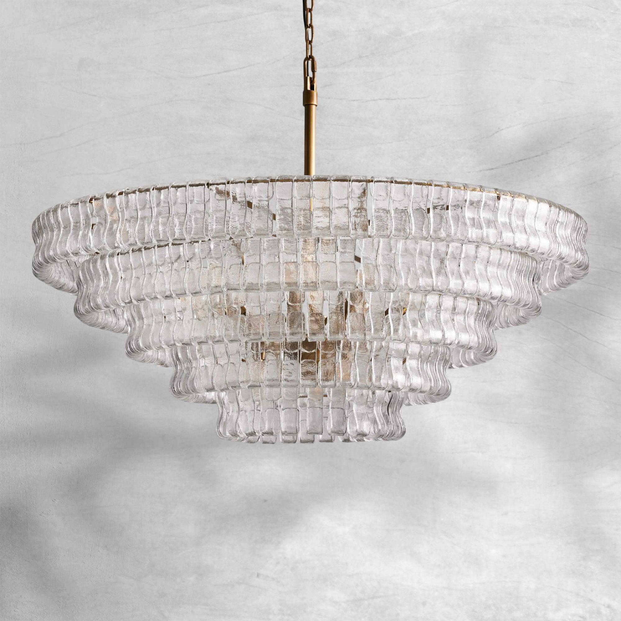 Ghiaccio Round Chandelier