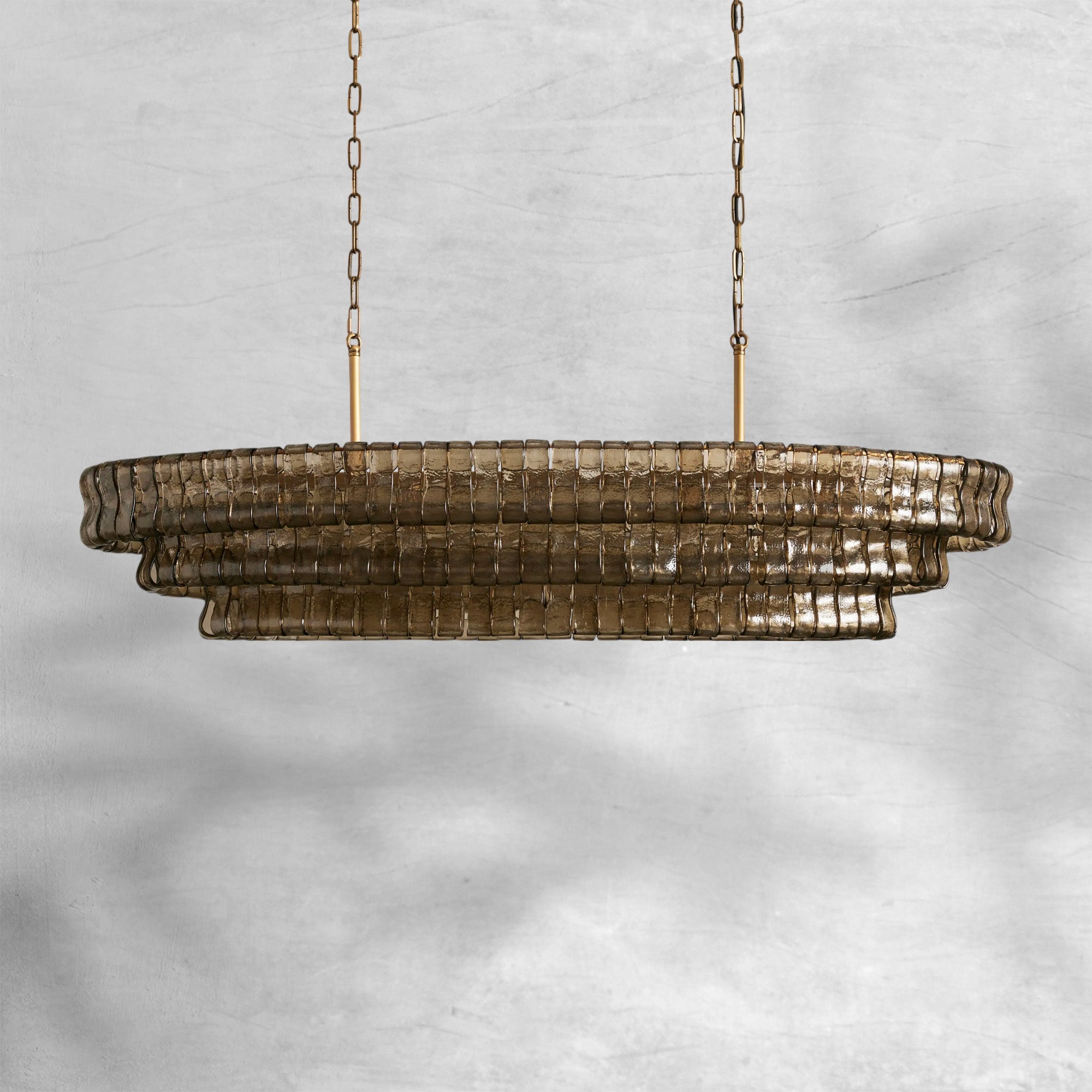 Ghiaccio Oval Chandelier