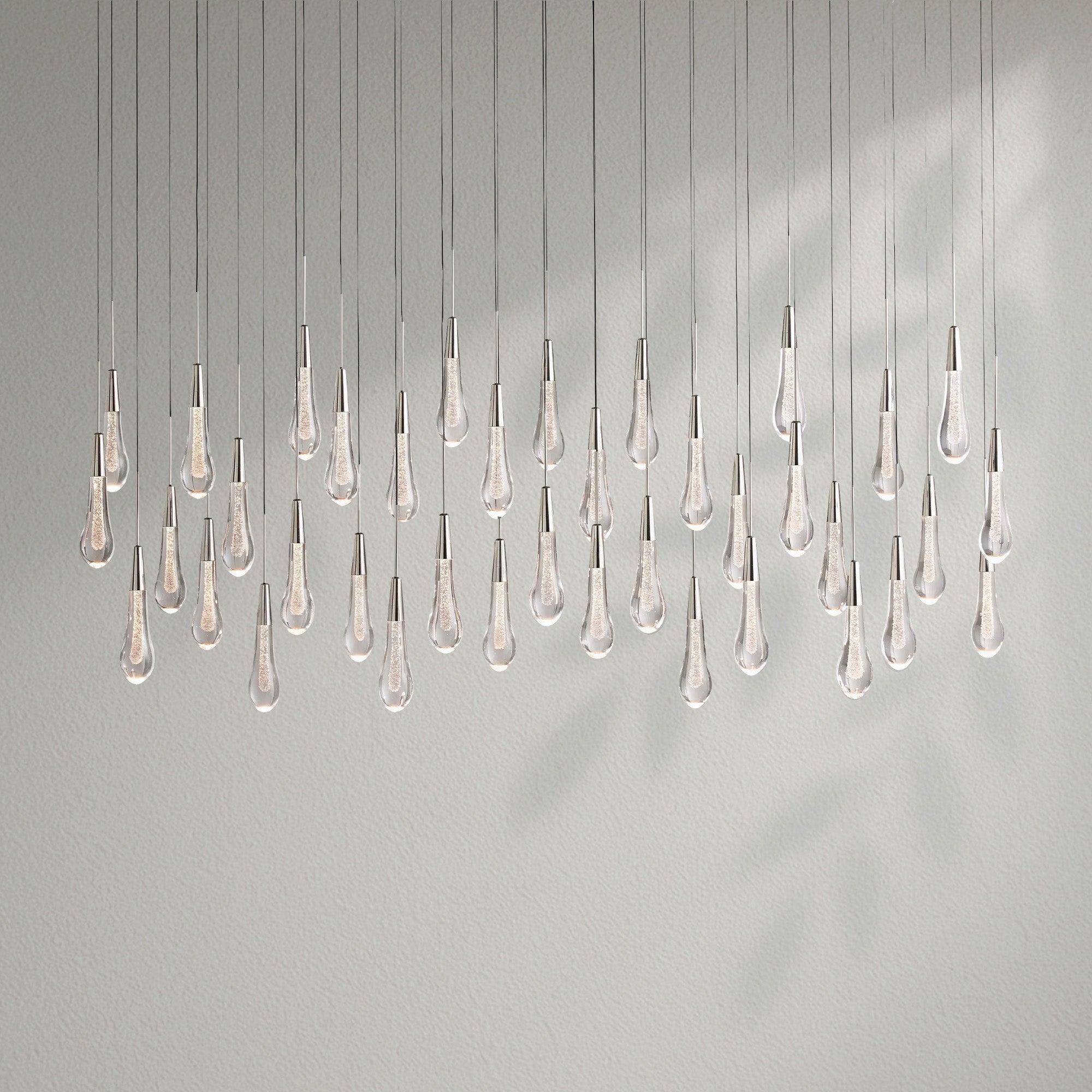Soltairen Linear Chandelier 37"W