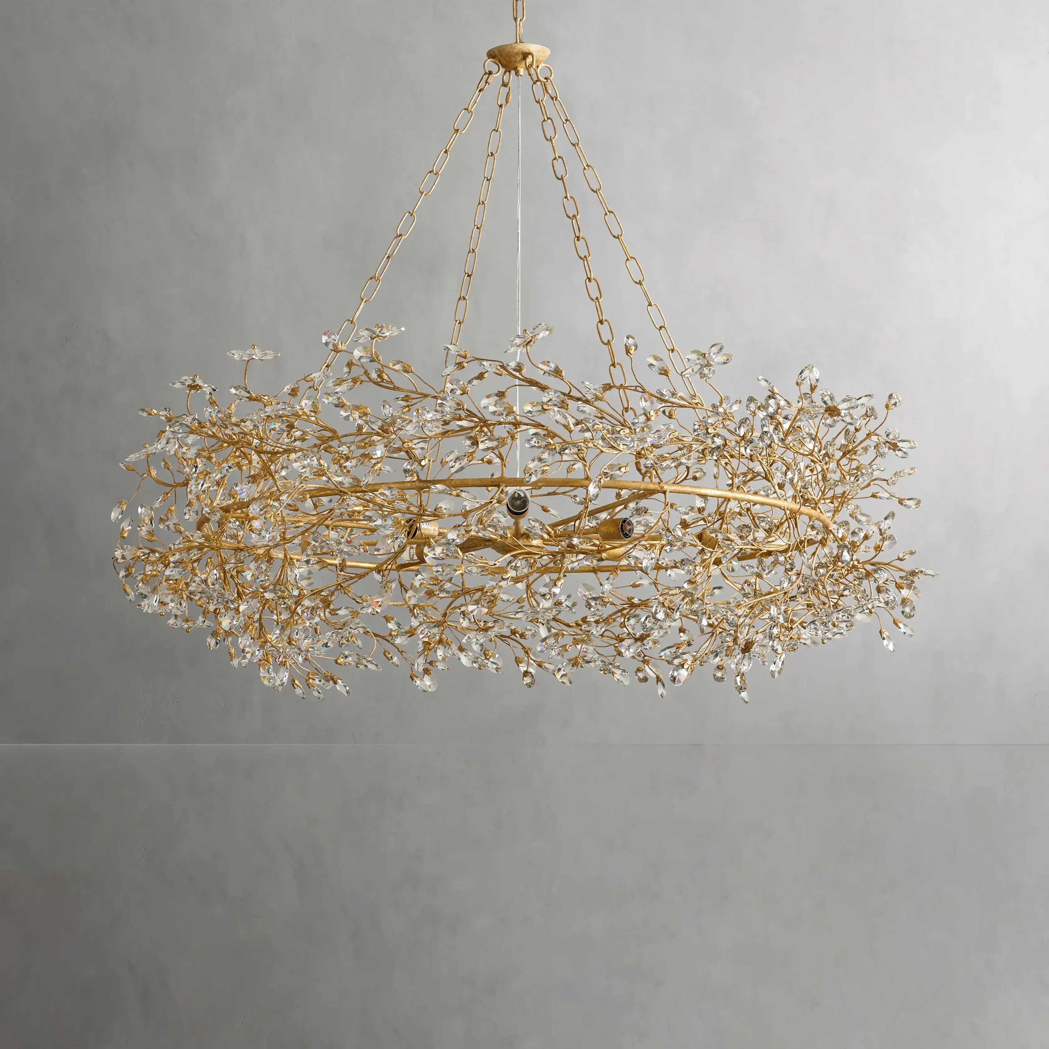 Fiore Crown Chandelier 39" 48" 60“